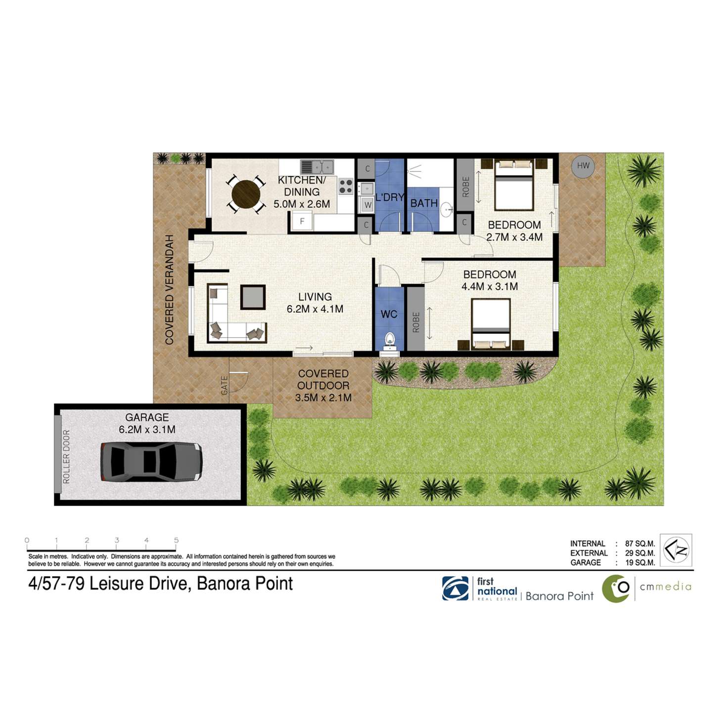 Floorplan of Homely villa listing, 4/57-79 Leisure Drive, Banora Point NSW 2486