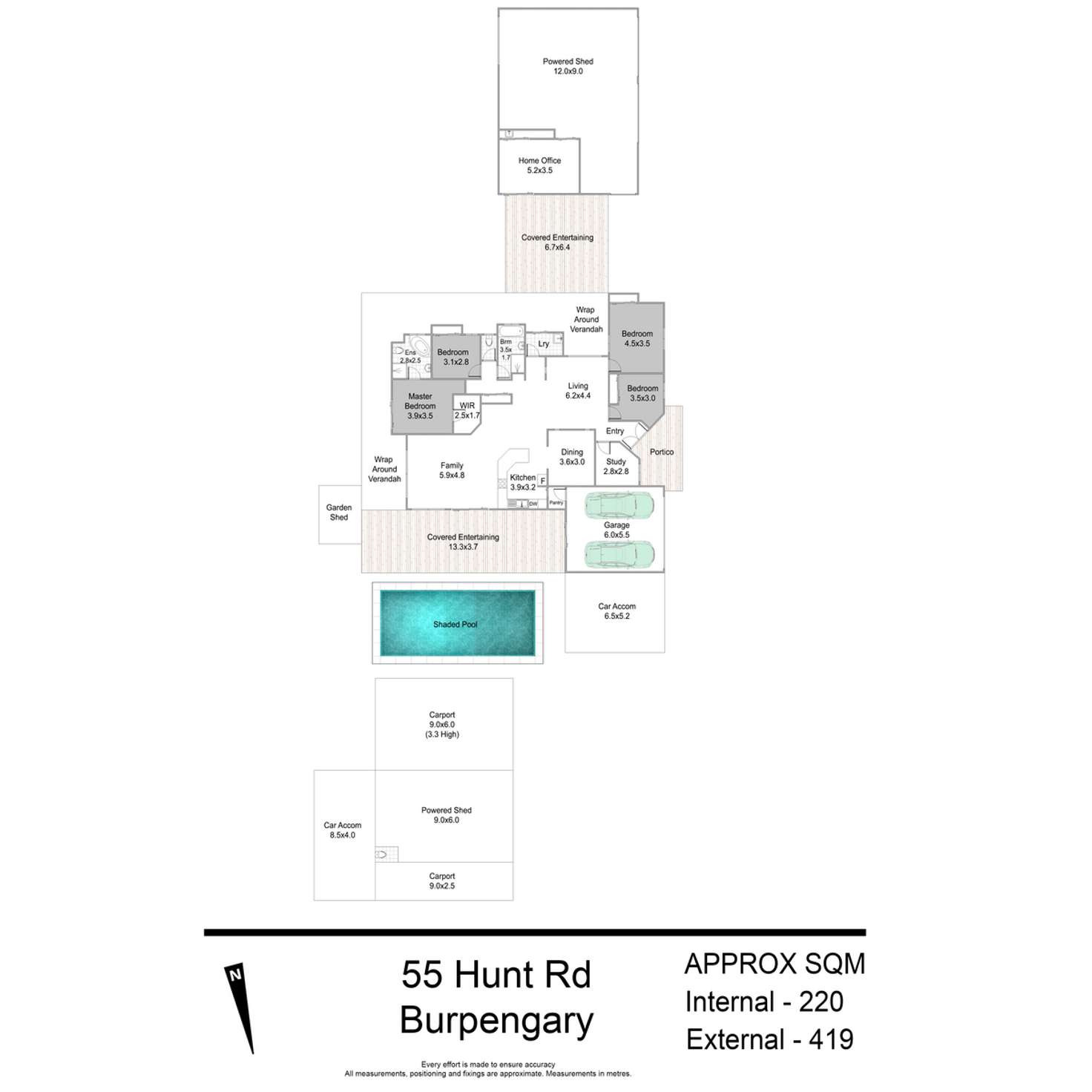 Floorplan of Homely house listing, 55 Hunt Road, Burpengary QLD 4505