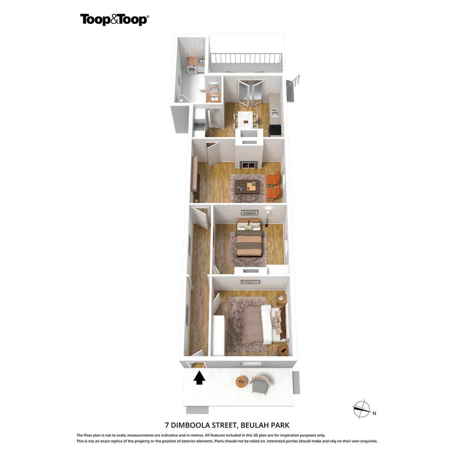 Floorplan of Homely house listing, 7 Dimboola Street, Beulah Park SA 5067