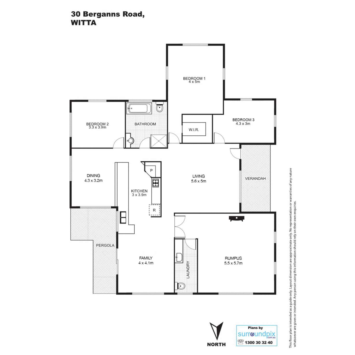 Floorplan of Homely house listing, 30 Berganns Road, Witta QLD 4552
