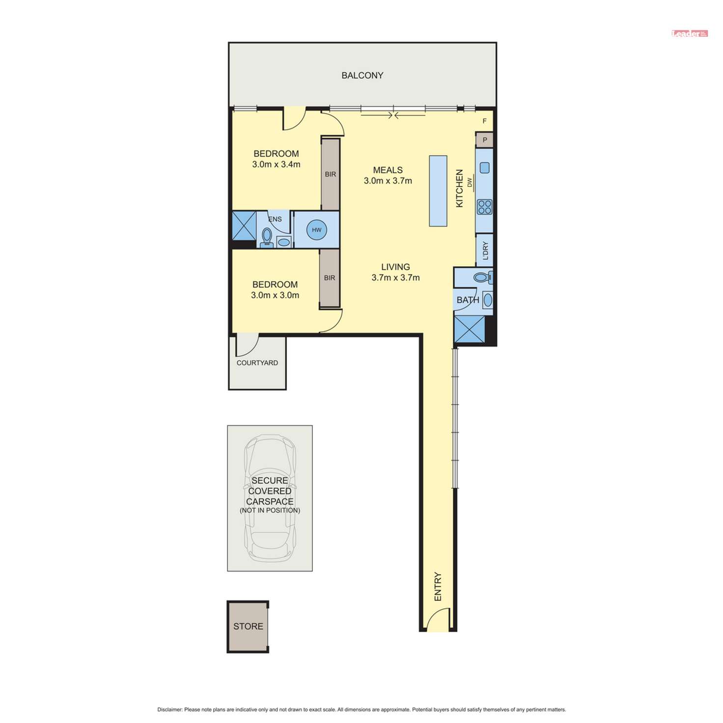 Floorplan of Homely apartment listing, 2/35 Wattletree Road, Armadale VIC 3143