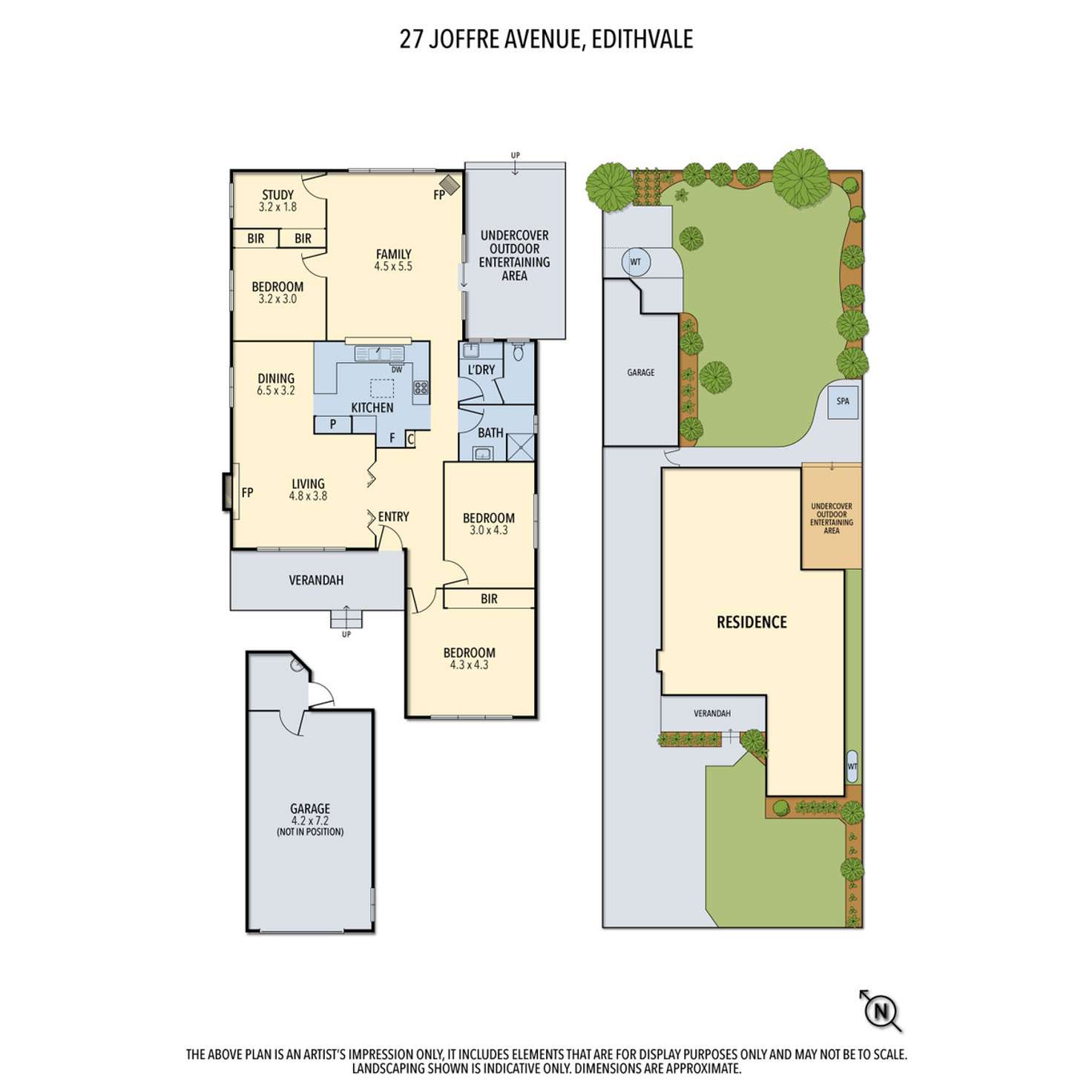 Floorplan of Homely house listing, 27 Joffre Avenue, Edithvale VIC 3196