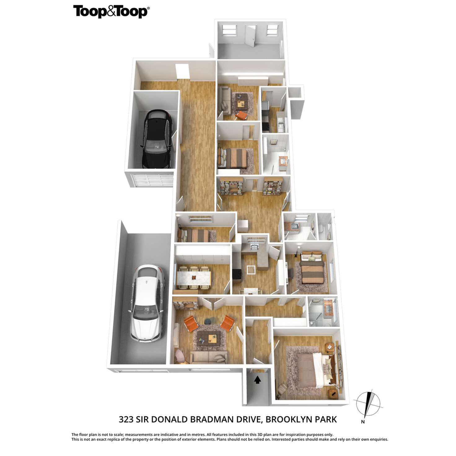 Floorplan of Homely house listing, 323 Sir Donald Bradman Drive, Brooklyn Park SA 5032