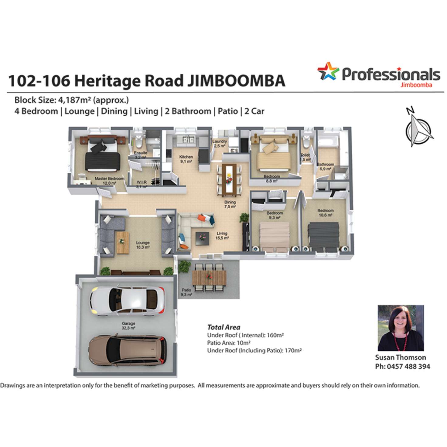 Floorplan of Homely house listing, 102-106 Heritage Road, Jimboomba QLD 4280