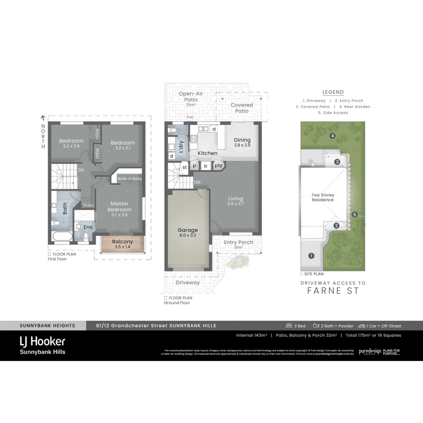 Floorplan of Homely townhouse listing, 81/12 Grandchester Street, Sunnybank Hills QLD 4109