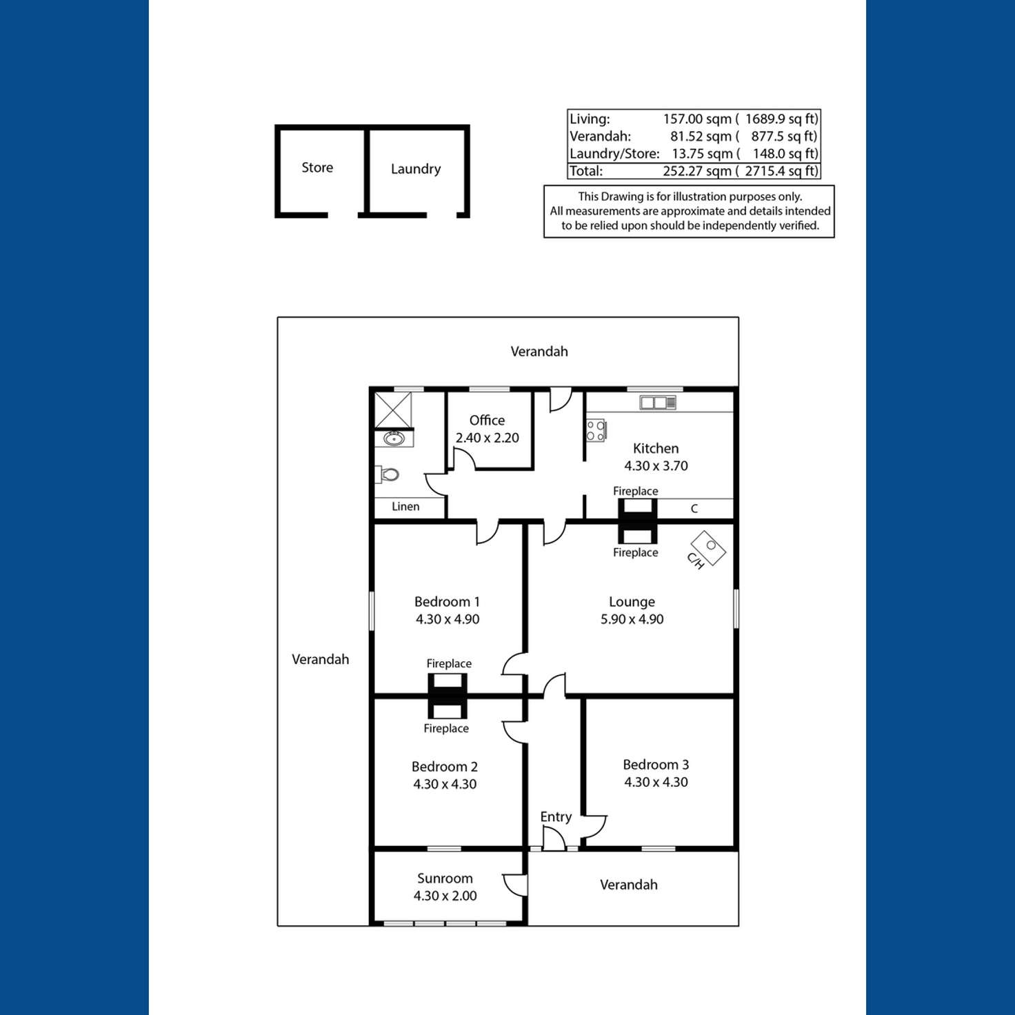 Floorplan of Homely house listing, 87 Edith Terrace, Balaklava SA 5461