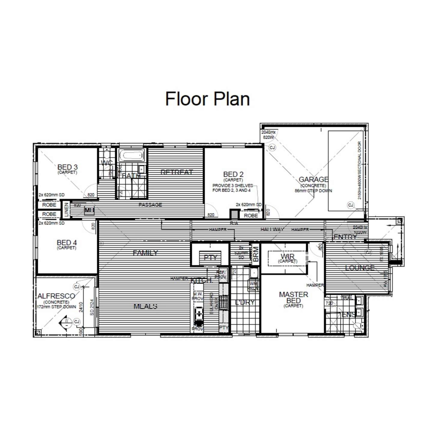 Floorplan of Homely house listing, 52 Himalaya Drive, Diggers Rest VIC 3427