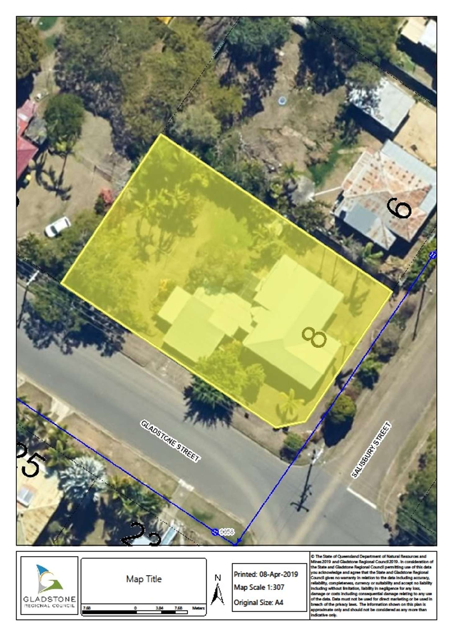 Floorplan of Homely house listing, 8 Salisbury Street, Mount Larcom QLD 4695
