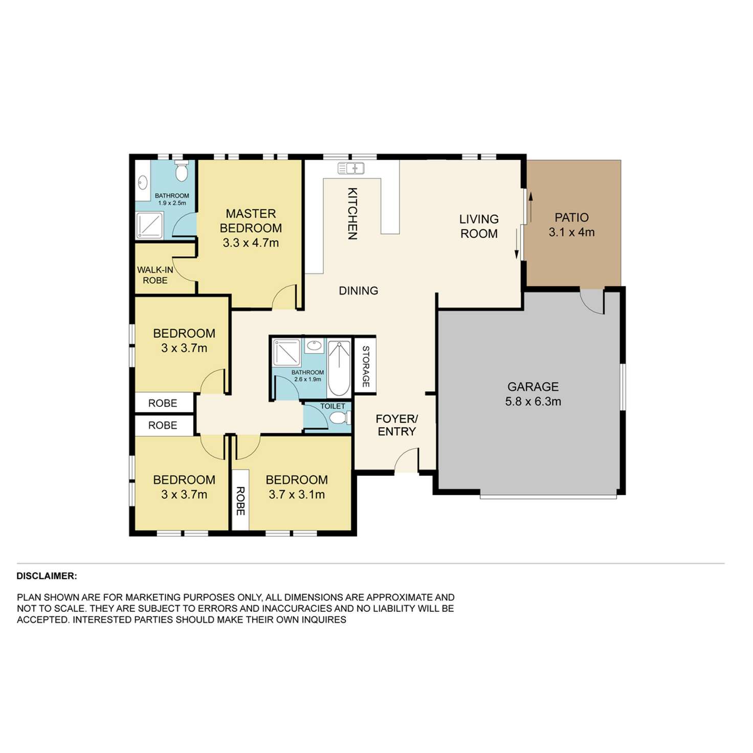 Floorplan of Homely house listing, 28 Collins Street, Woody Point QLD 4019