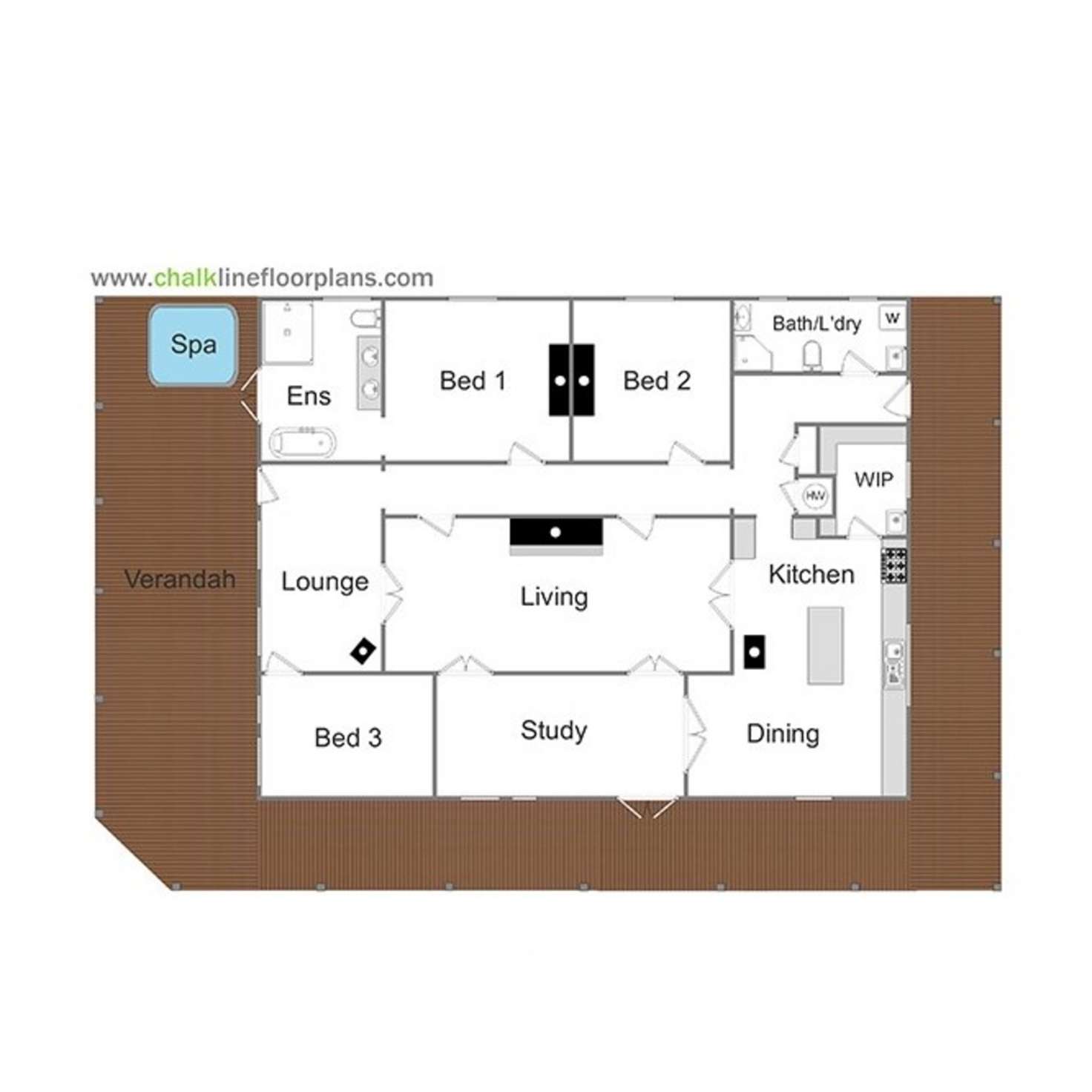 Floorplan of Homely acreageSemiRural listing, 1195 Howes Creek Road, Mansfield VIC 3722