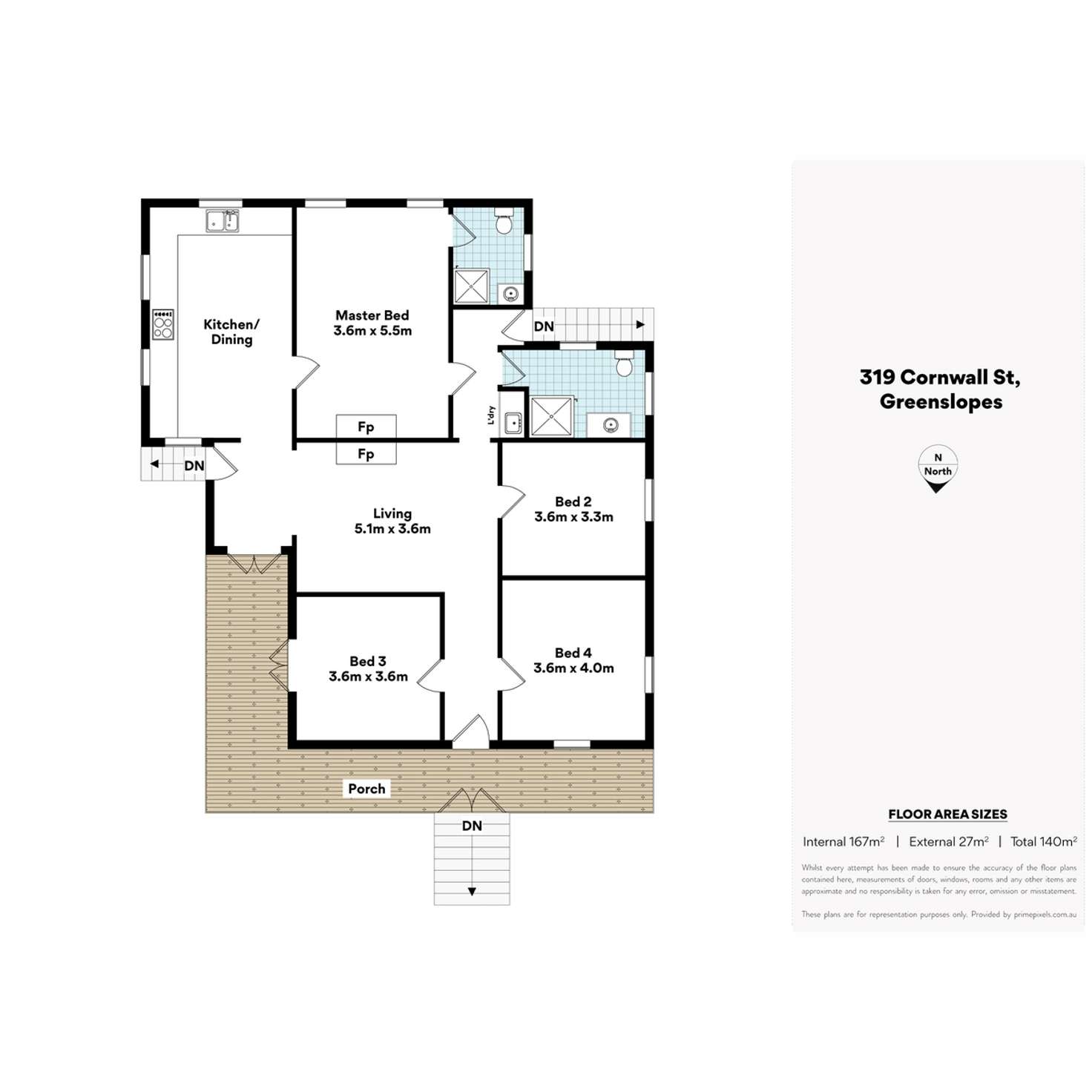 Floorplan of Homely house listing, 319 Cornwall Street, Greenslopes QLD 4120