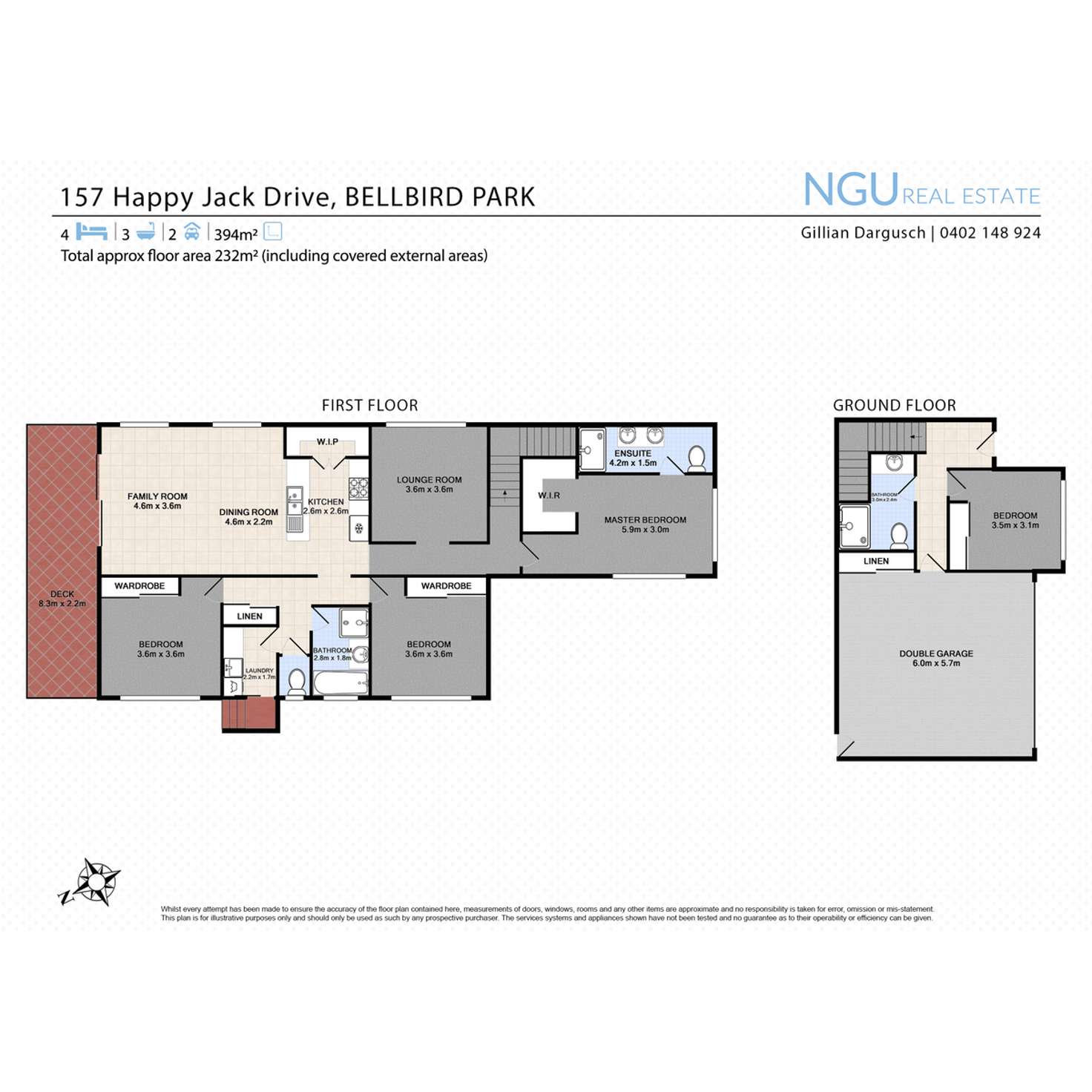 Floorplan of Homely house listing, 157 Happy Jack Drive, Bellbird Park QLD 4300