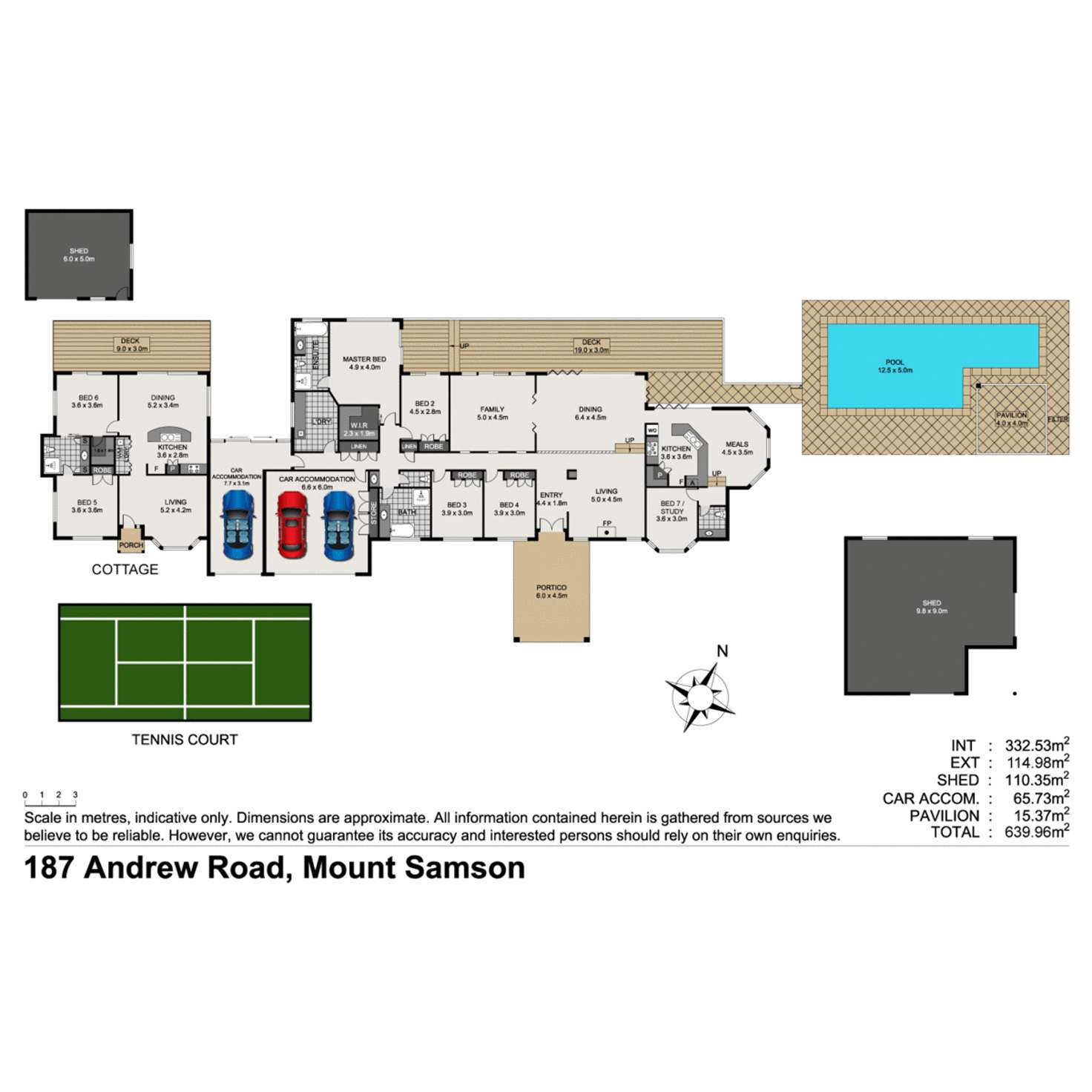 Floorplan of Homely house listing, 187 Andrew Road, Mount Samson QLD 4520
