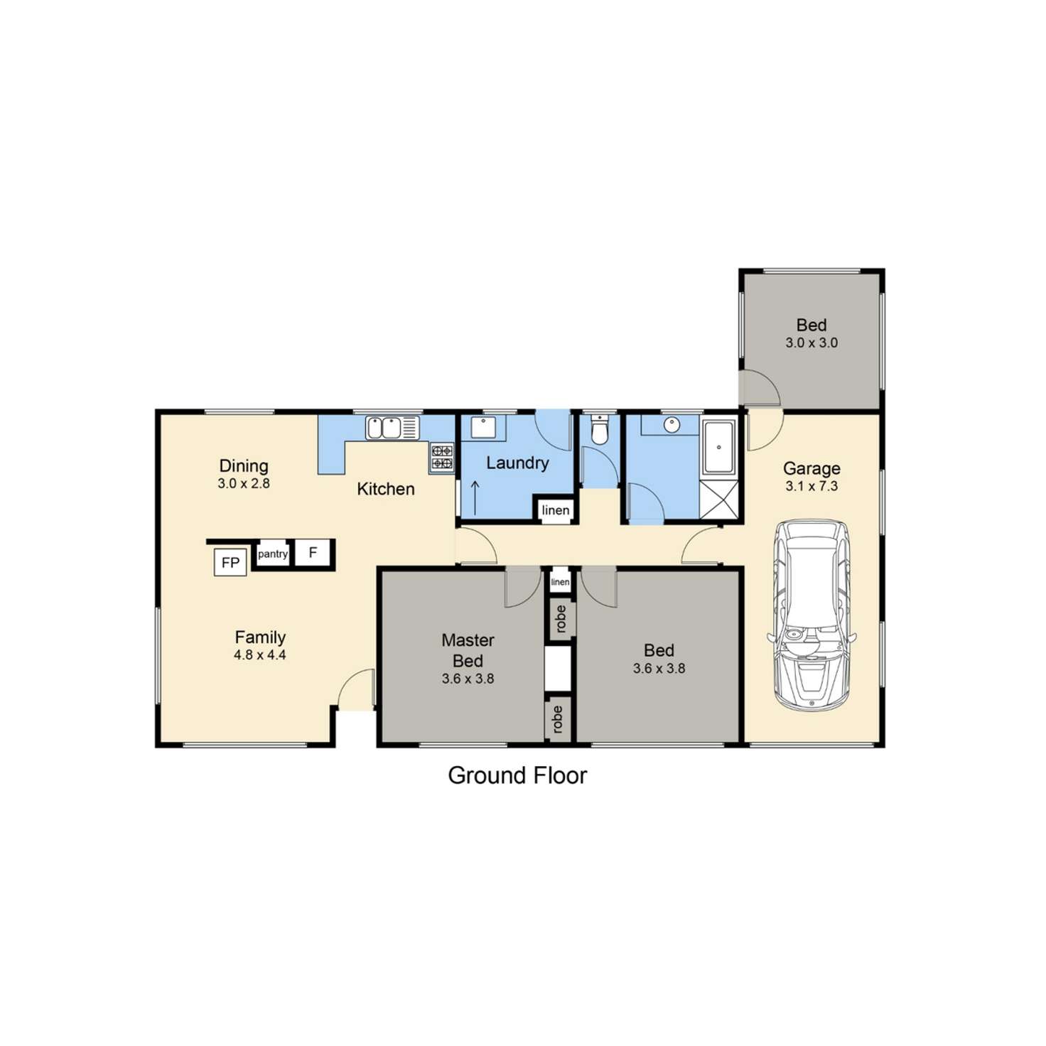 Floorplan of Homely house listing, 31 Morris Street, Tootgarook VIC 3941