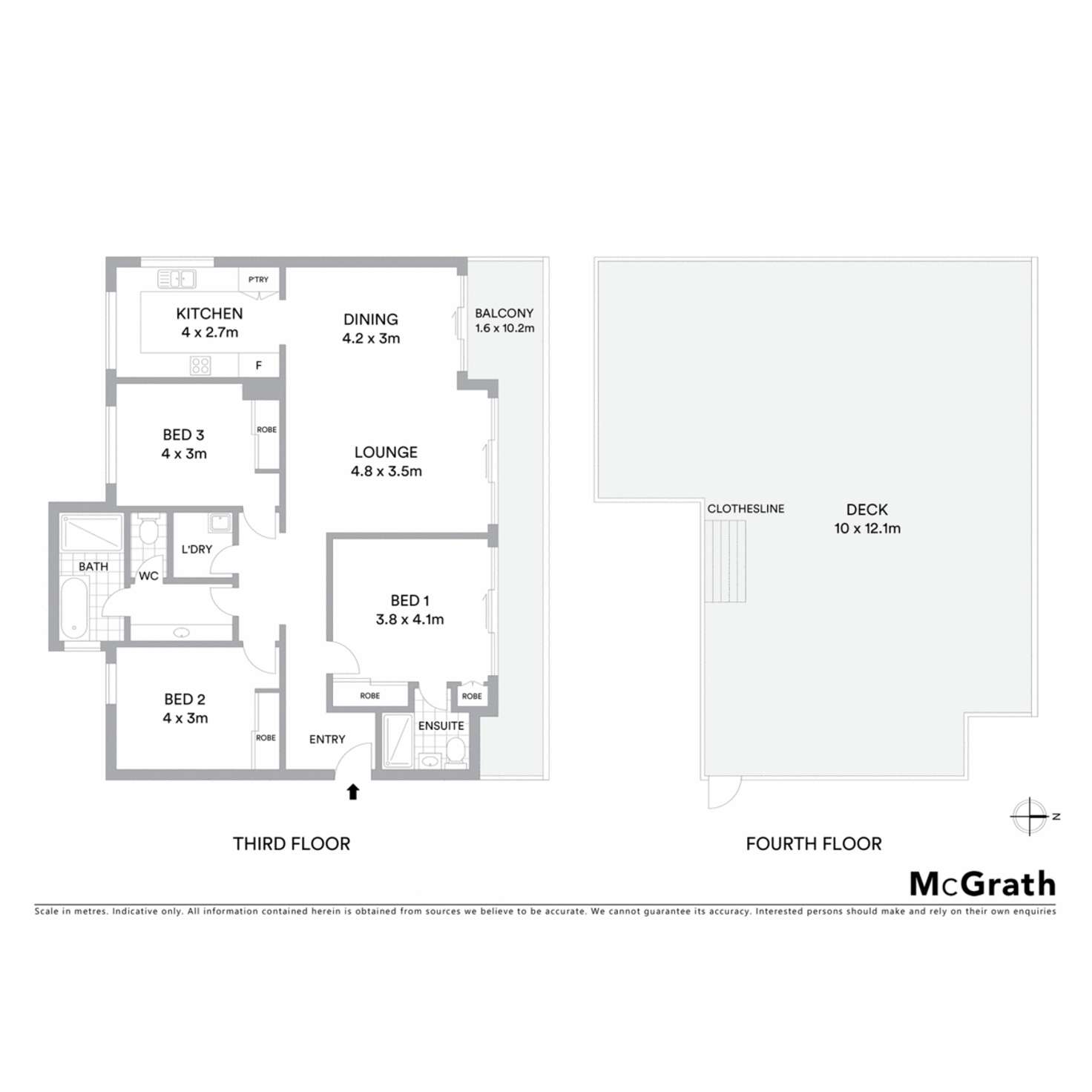 Floorplan of Homely apartment listing, 5/19 Namitjira Place, Ballina NSW 2478