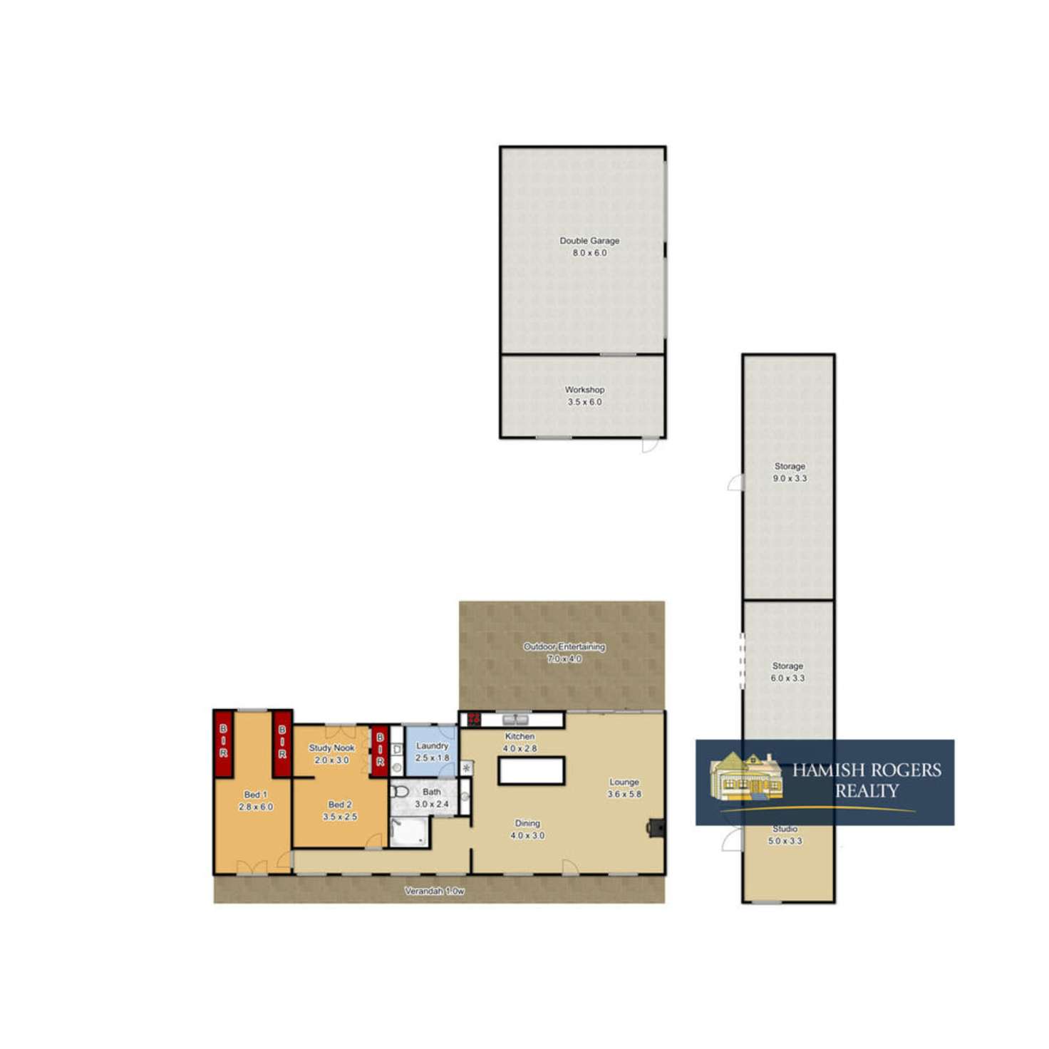 Floorplan of Homely house listing, Address available on request