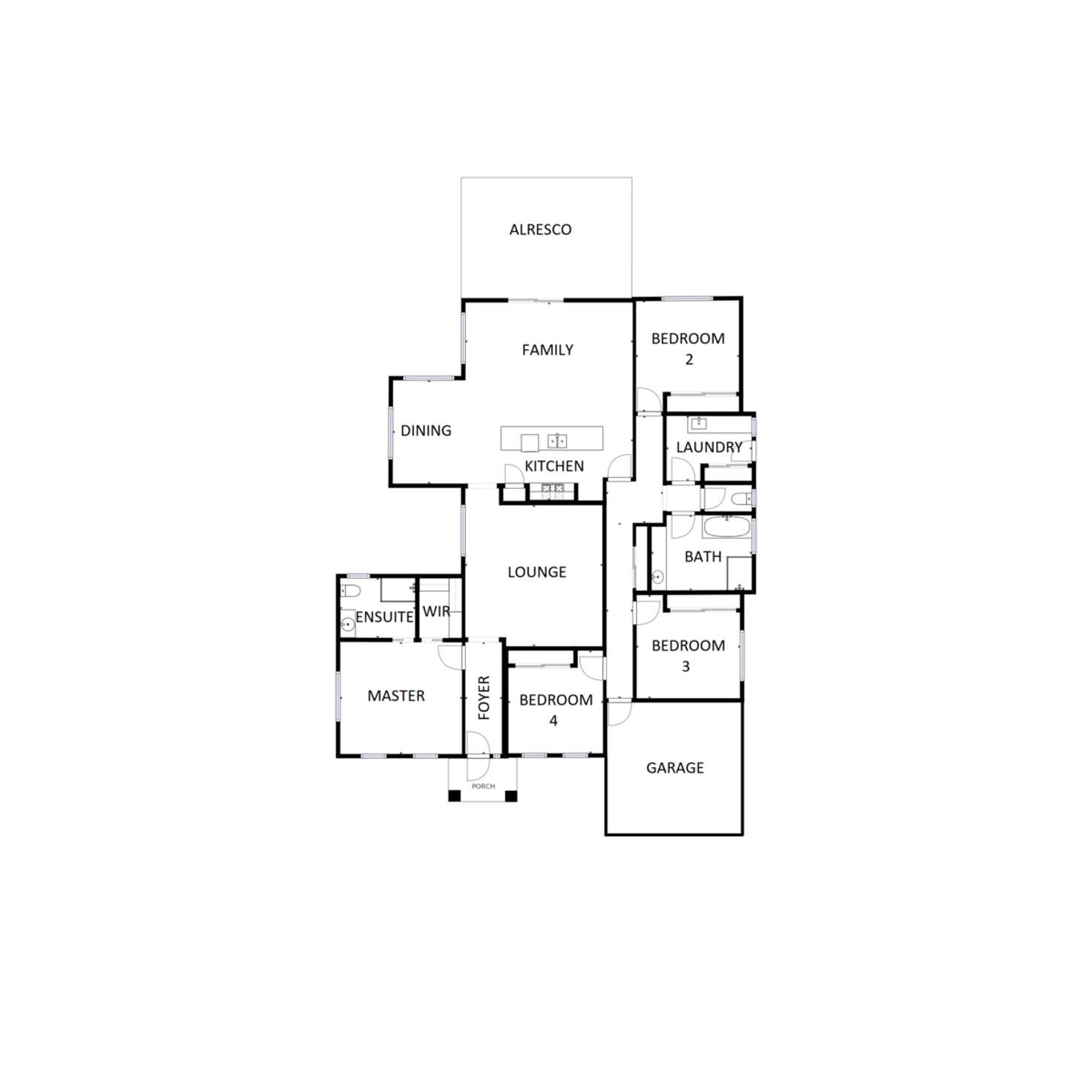 Floorplan of Homely house listing, 24 Jarrah Court, Albury NSW 2640