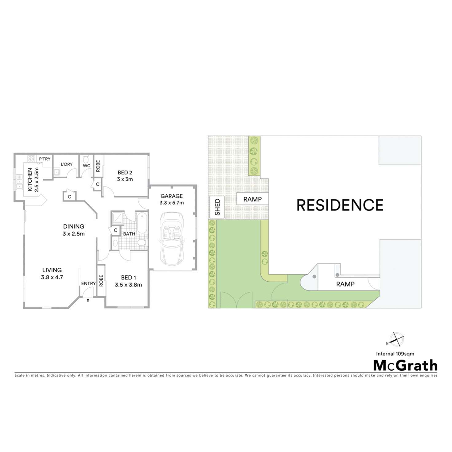Floorplan of Homely villa listing, 3/6 Jarrett Lane, Ballina NSW 2478
