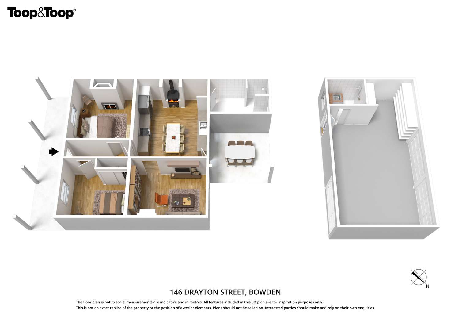 Floorplan of Homely house listing, 146 Drayton Street, Bowden SA 5007