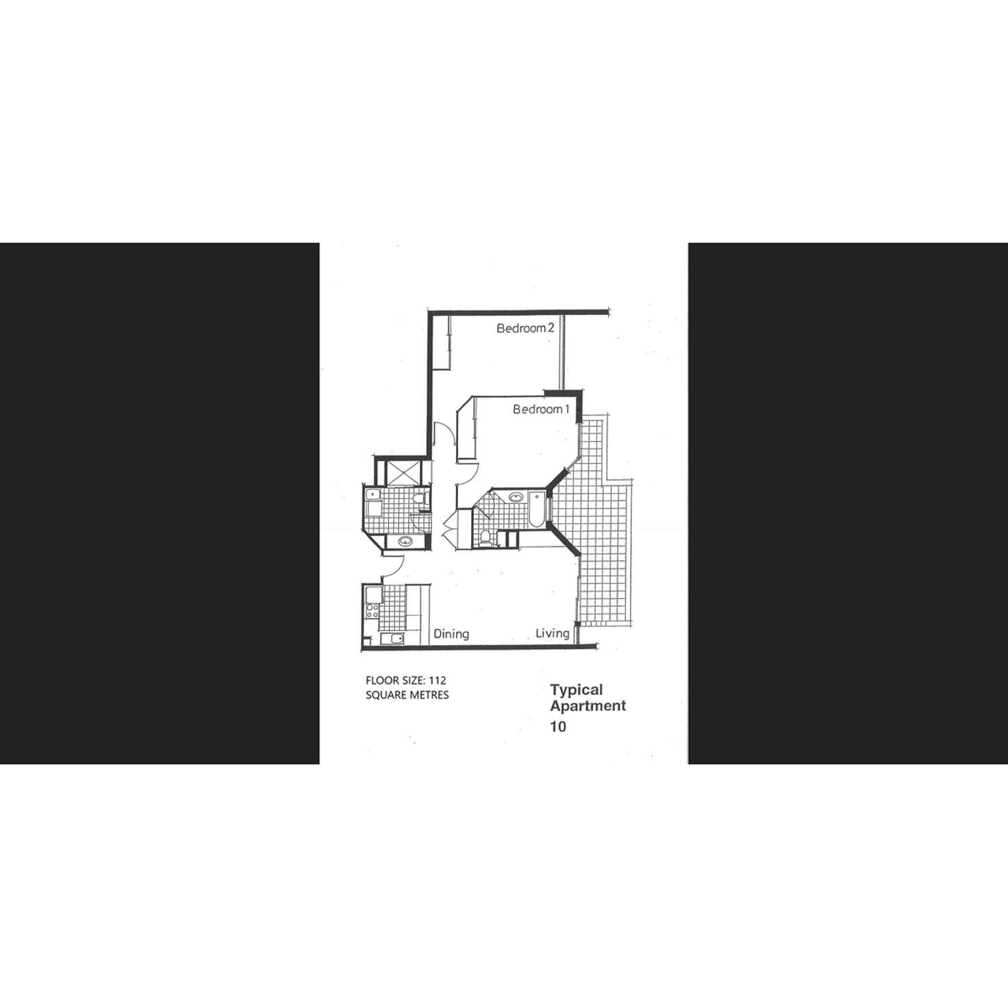 Floorplan of Homely apartment listing, 1110/44 Ferry Street, Kangaroo Point QLD 4169