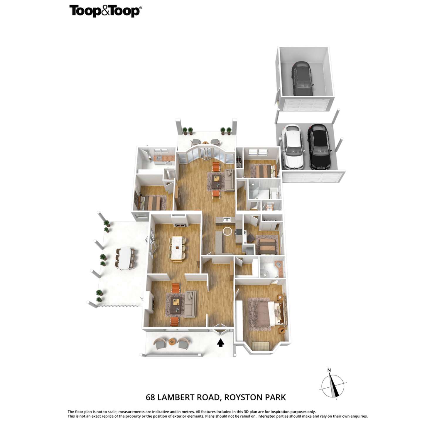 Floorplan of Homely house listing, 68 Lambert  Road, Royston Park SA 5070