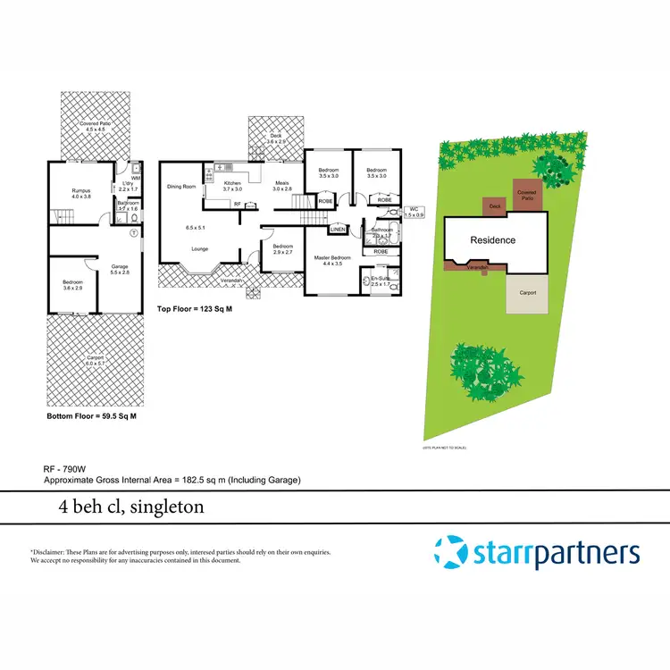 Floorplan of Homely house listing, 4 Beh Close, Singleton Heights NSW 2330