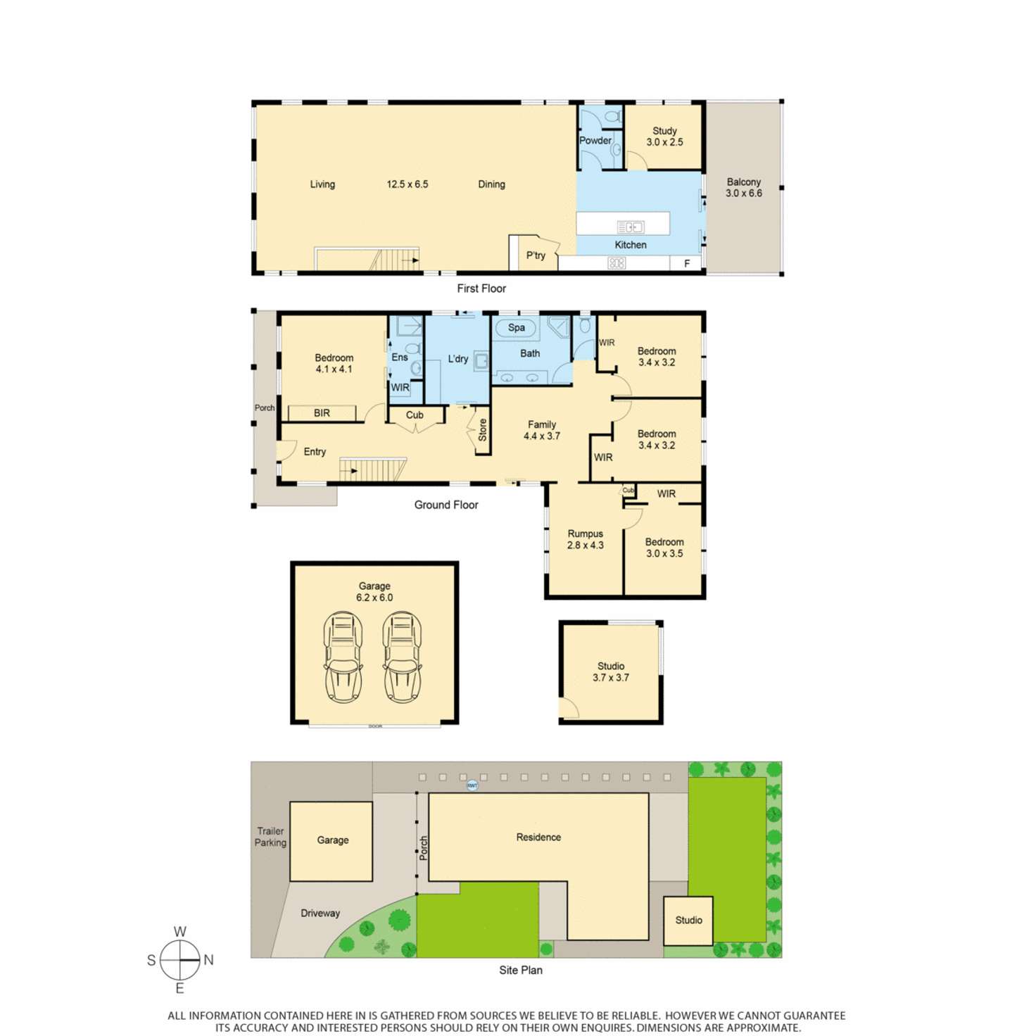 Floorplan of Homely house listing, 3 Sapphire Mews, Skye VIC 3977