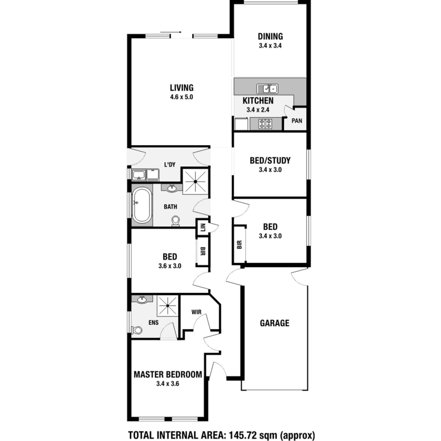 Floorplan of Homely house listing, 20 Ngadjuri Street, Nuriootpa SA 5355