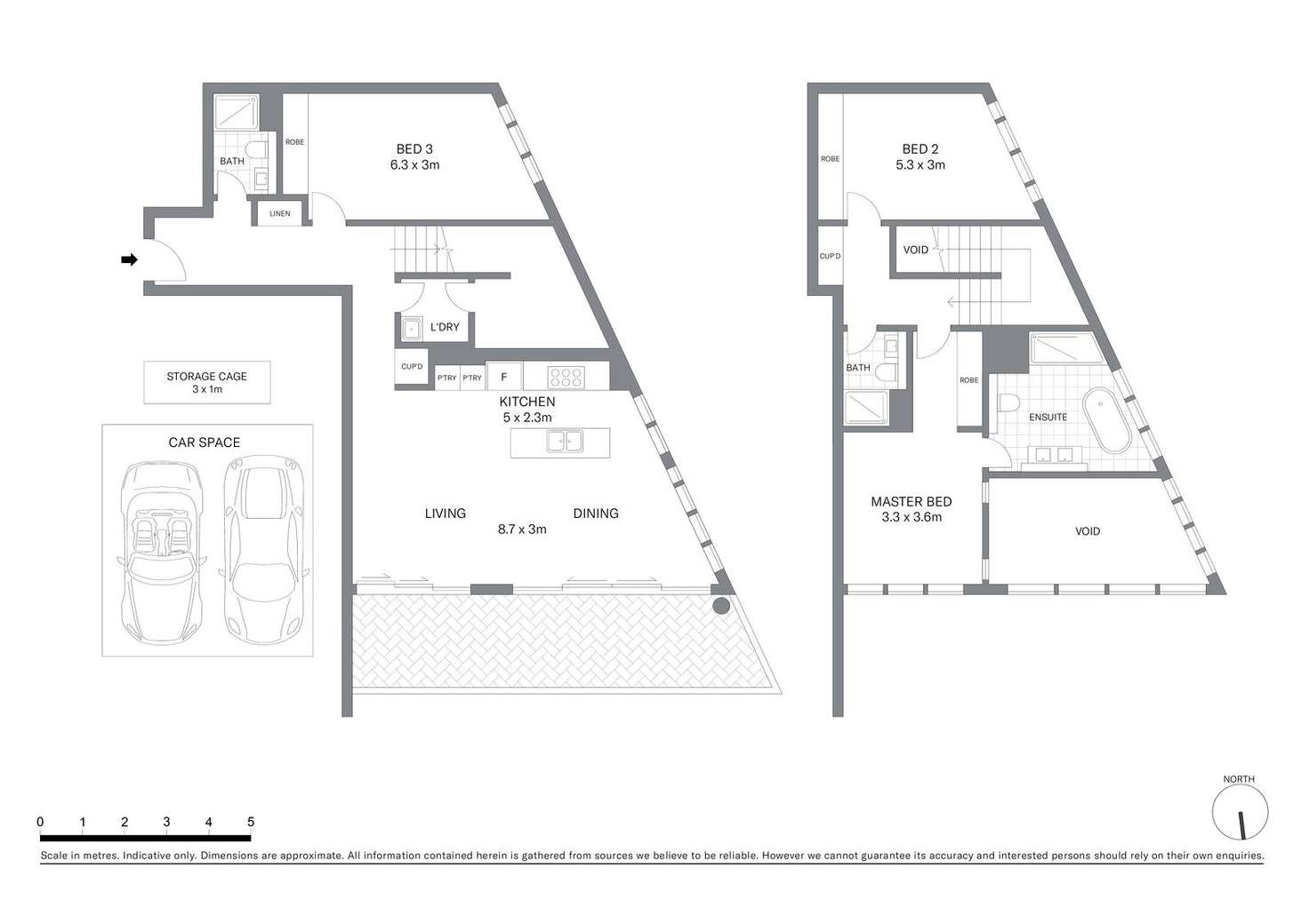 Floorplan of Homely apartment listing, 801/70 Tumbalong Boulevard, Haymarket NSW 2000
