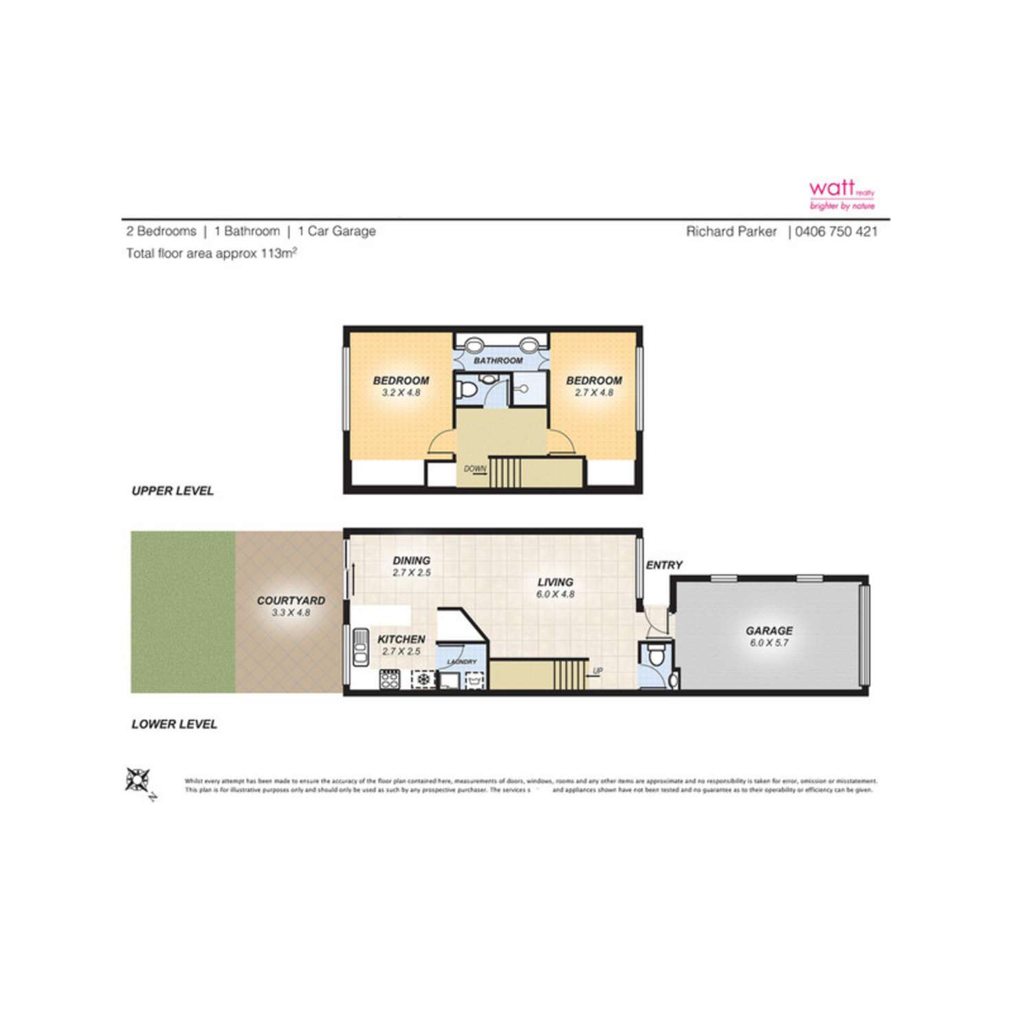 Floorplan of Homely townhouse listing, 34/380 Handford Road, Taigum QLD 4018