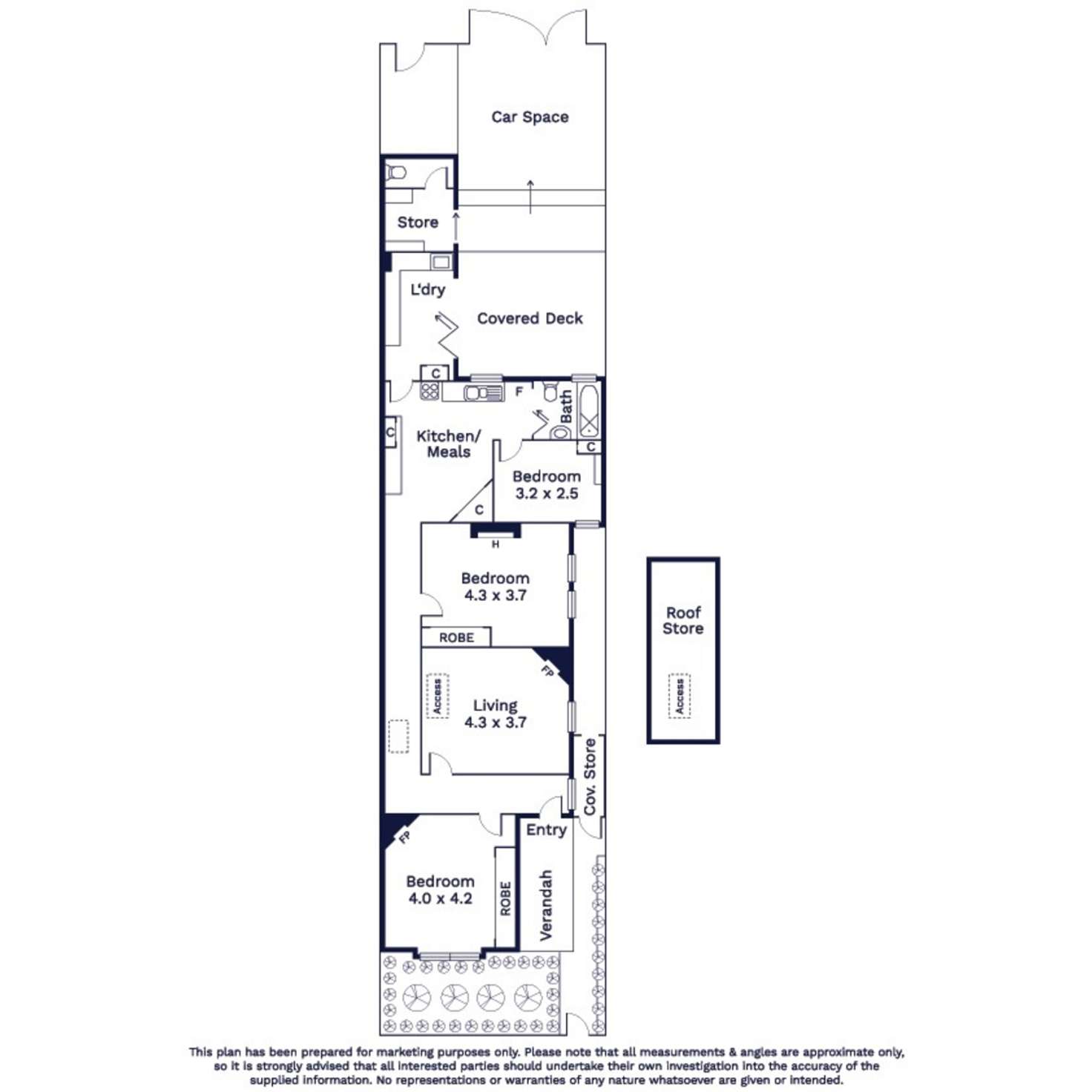 Floorplan of Homely house listing, 85 Rankins Road, Kensington VIC 3031