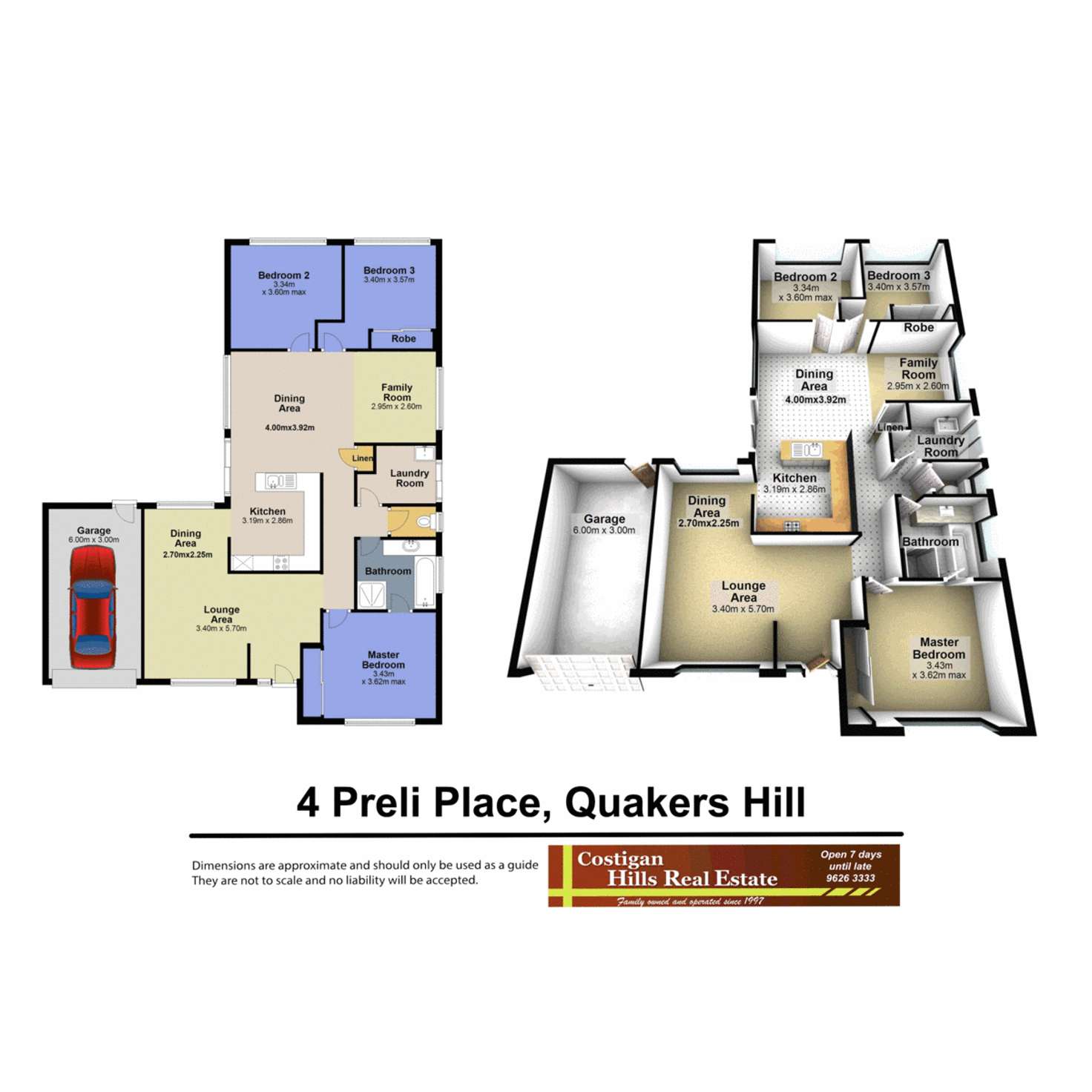 Floorplan of Homely house listing, 4 Preli Place, Quakers Hill NSW 2763