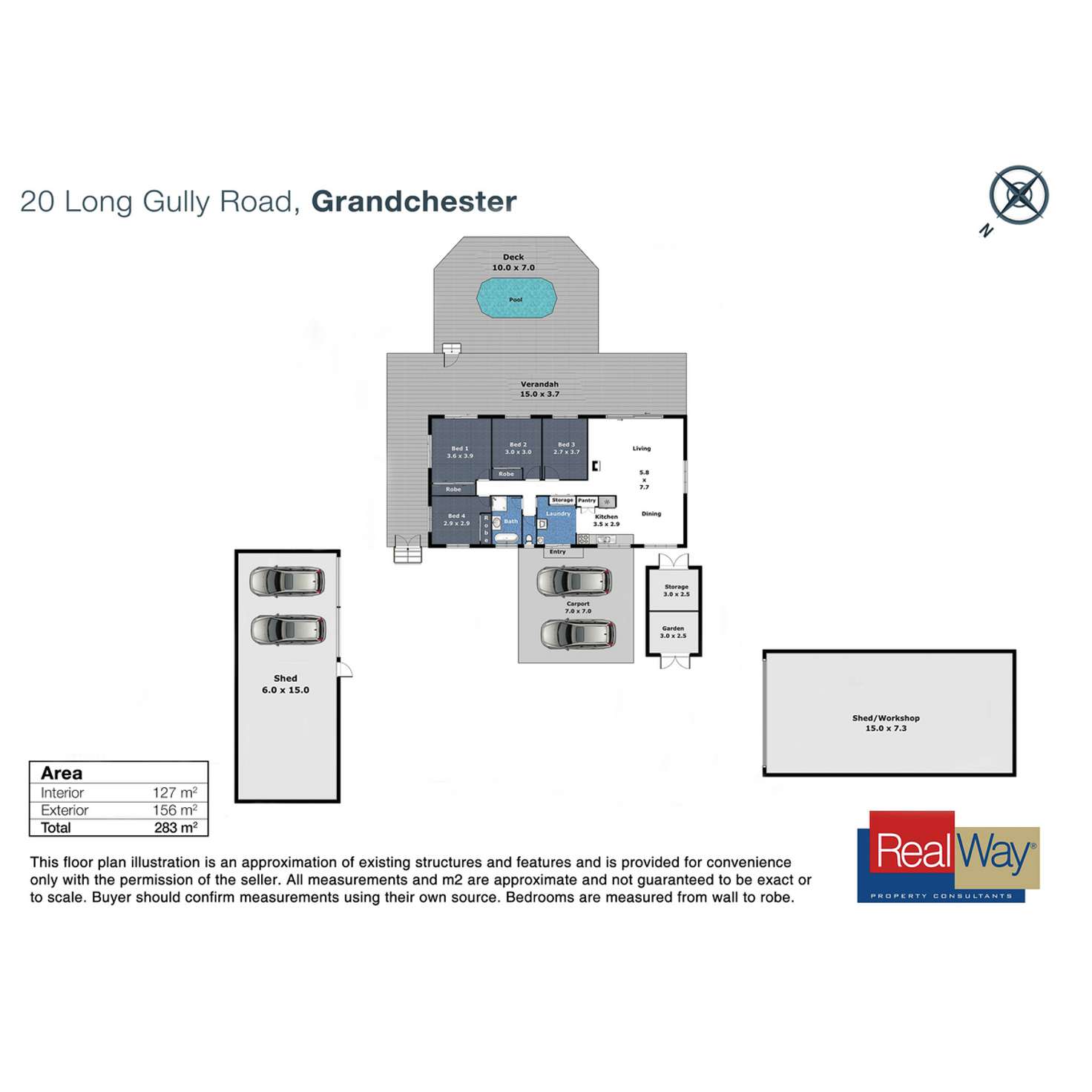 Floorplan of Homely house listing, 20 Long Gully Road, Grandchester QLD 4340