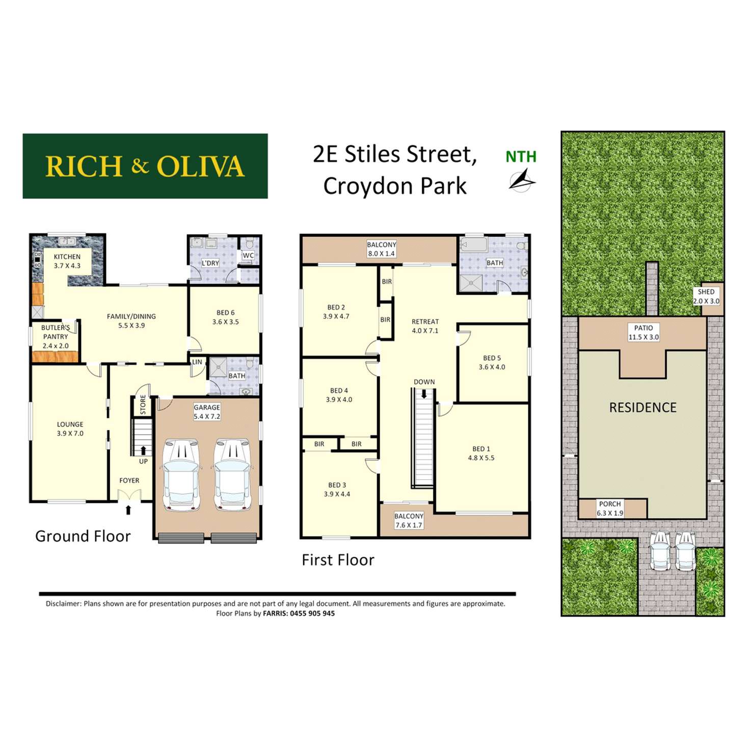 Floorplan of Homely house listing, 2E Stiles Street, Croydon Park NSW 2133