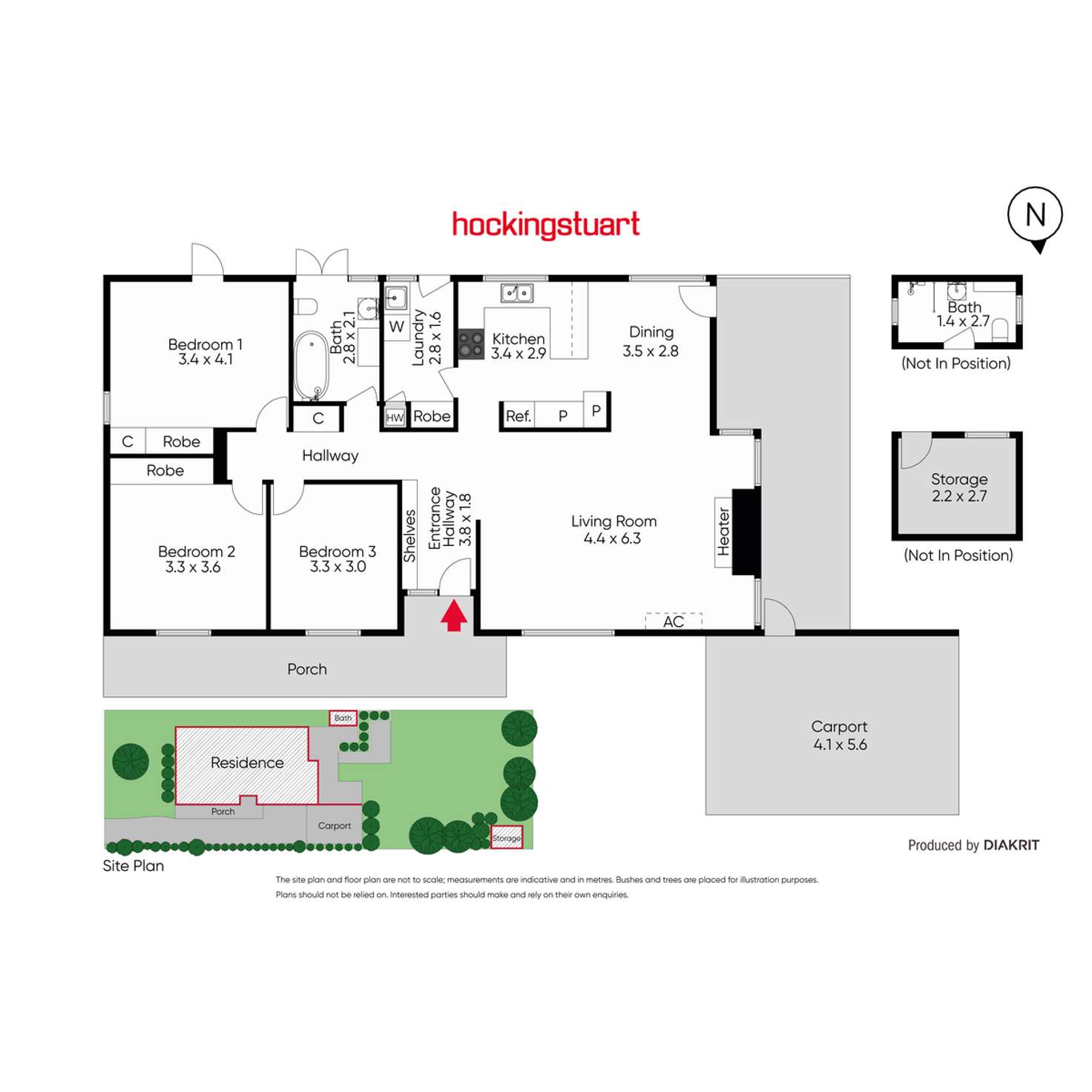 Floorplan of Homely house listing, 55 Vincent Street, Glen Iris VIC 3146