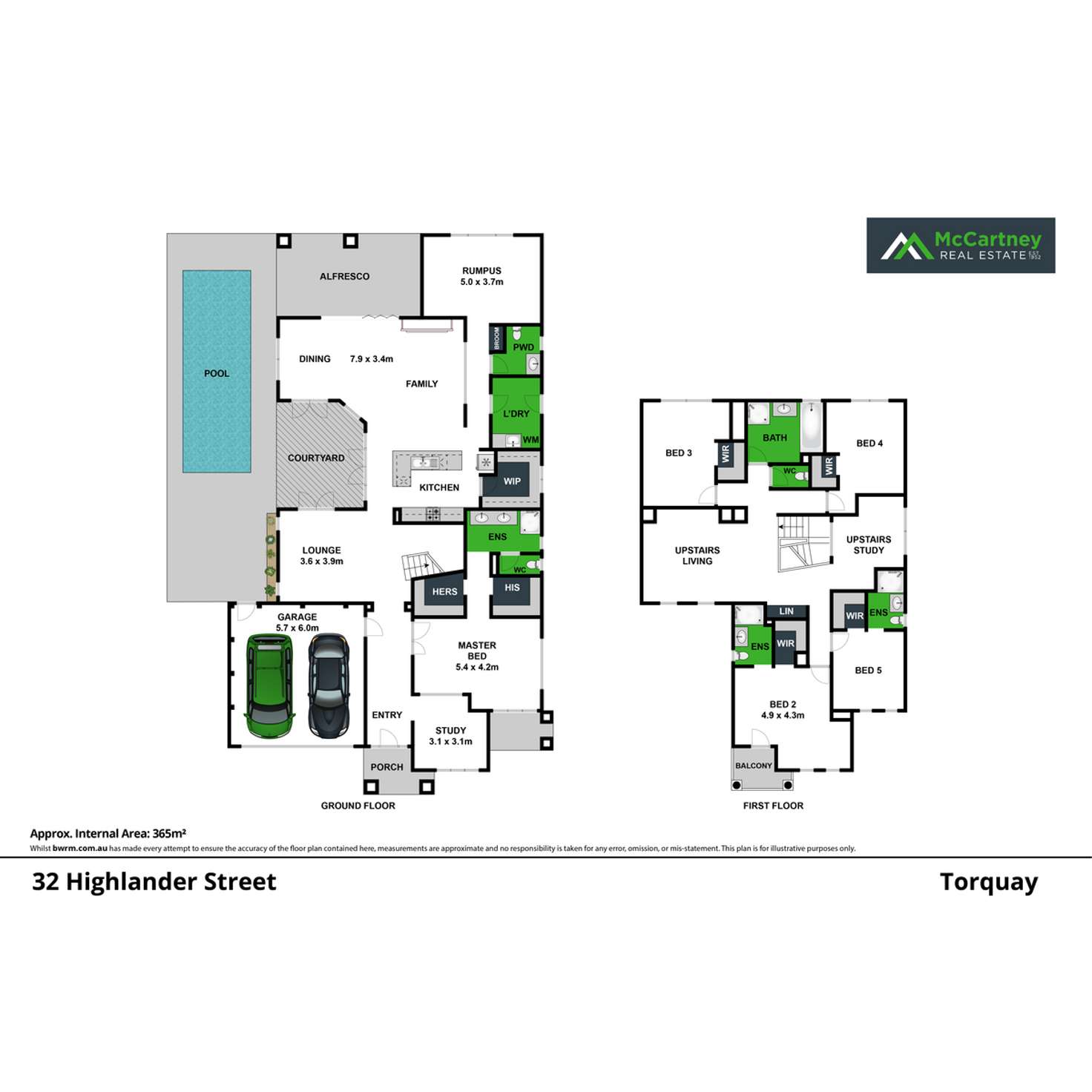 Floorplan of Homely house listing, 32 Highlander Street, Torquay VIC 3228