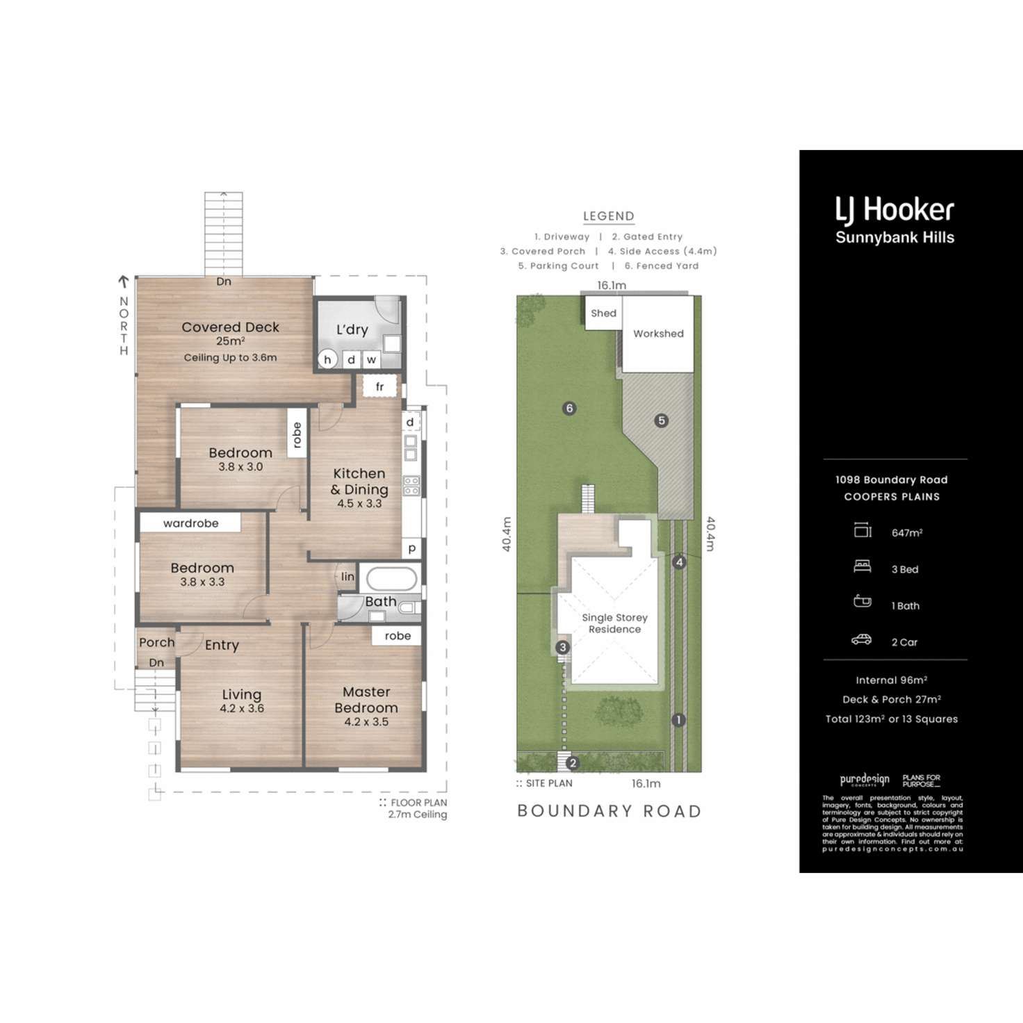 Floorplan of Homely house listing, 1098 Boundary Road, Coopers Plains QLD 4108