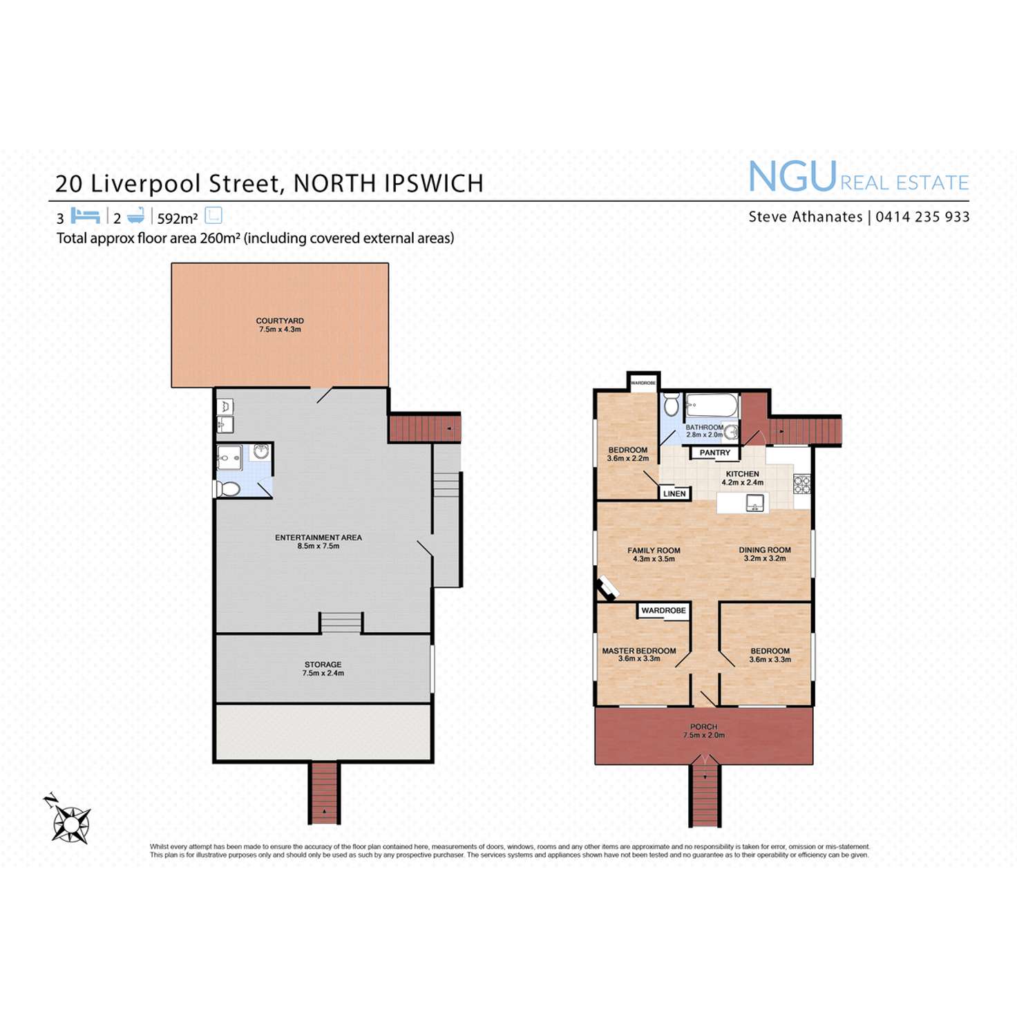 Floorplan of Homely house listing, 20 Liverpool Street, North Ipswich QLD 4305