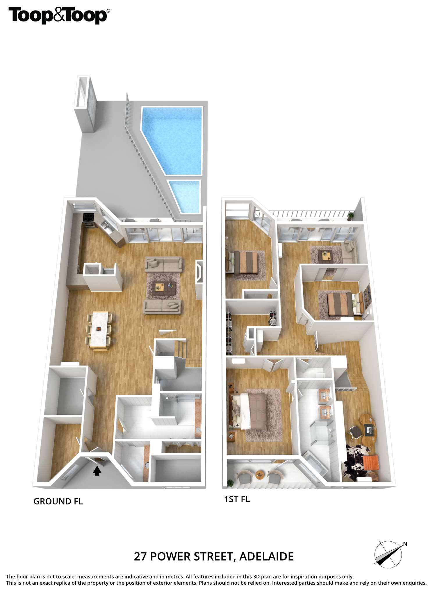 Floorplan of Homely house listing, 27 Power Street, Adelaide SA 5000