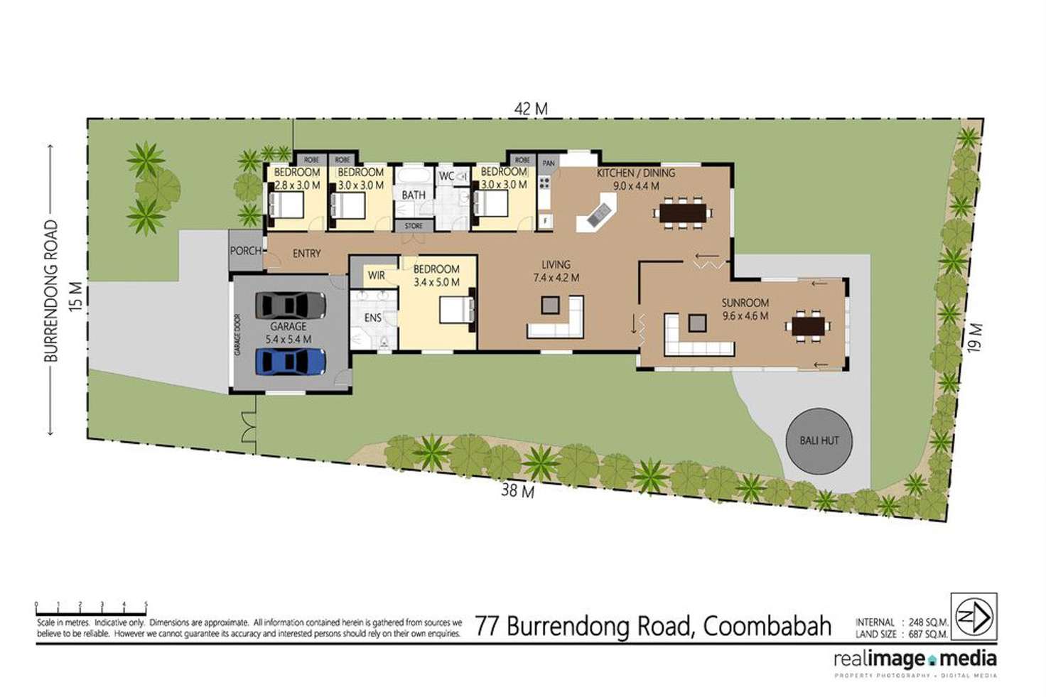 Floorplan of Homely house listing, 77 Burrendong Road, Coombabah QLD 4216