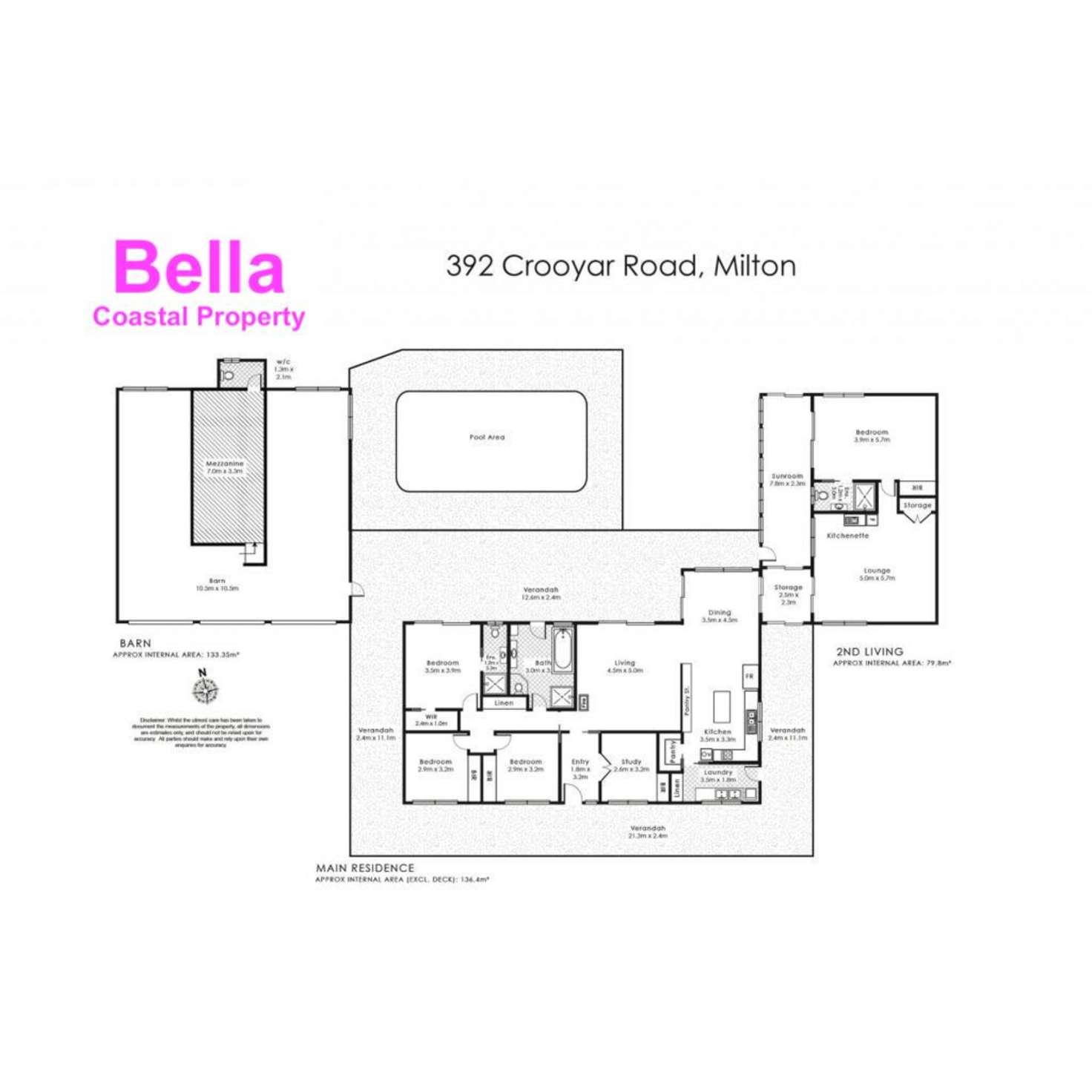 Floorplan of Homely lifestyle listing, 392 Croobyar Road, Milton NSW 2538