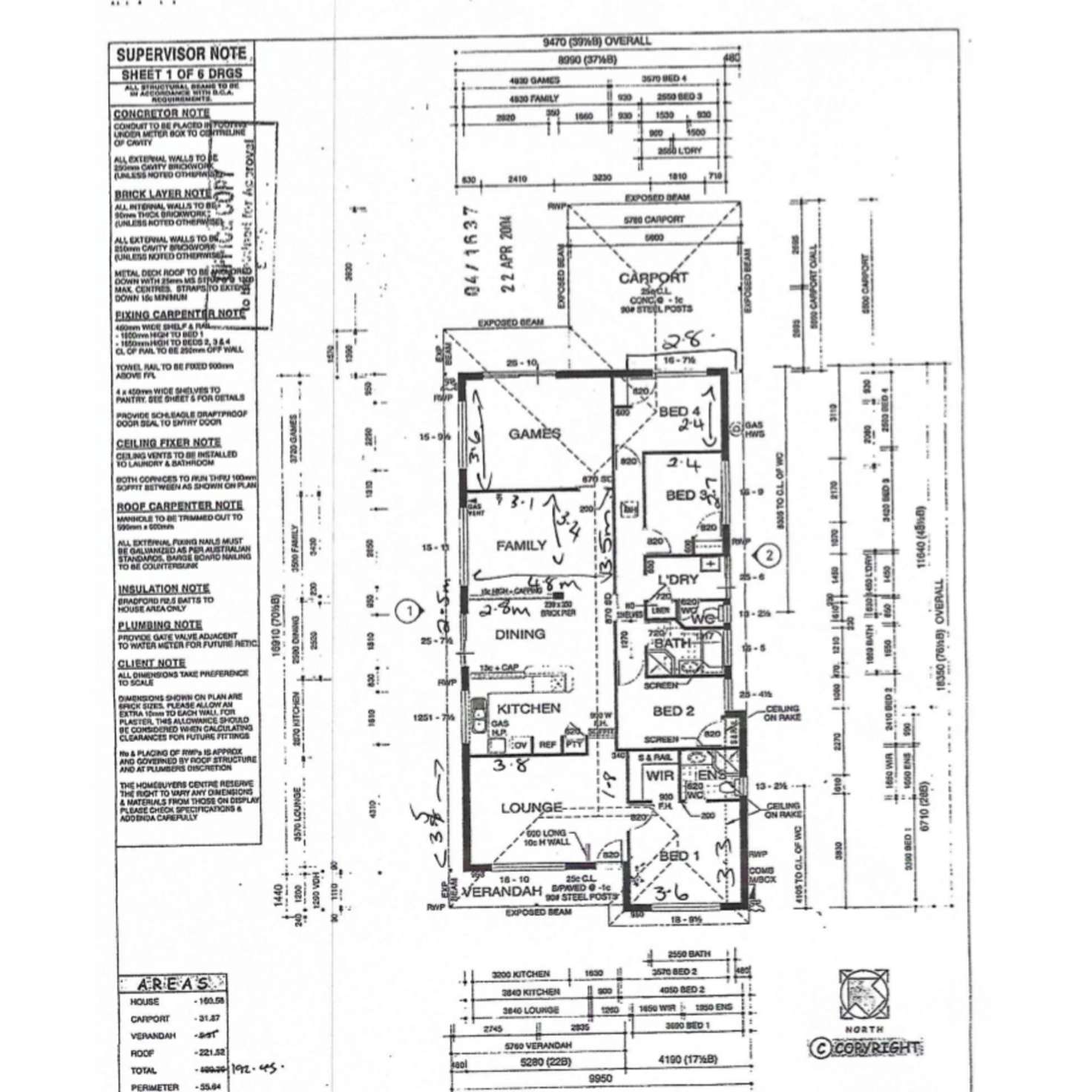 Floorplan of Homely house listing, 1 Carnforth Road, Butler WA 6036