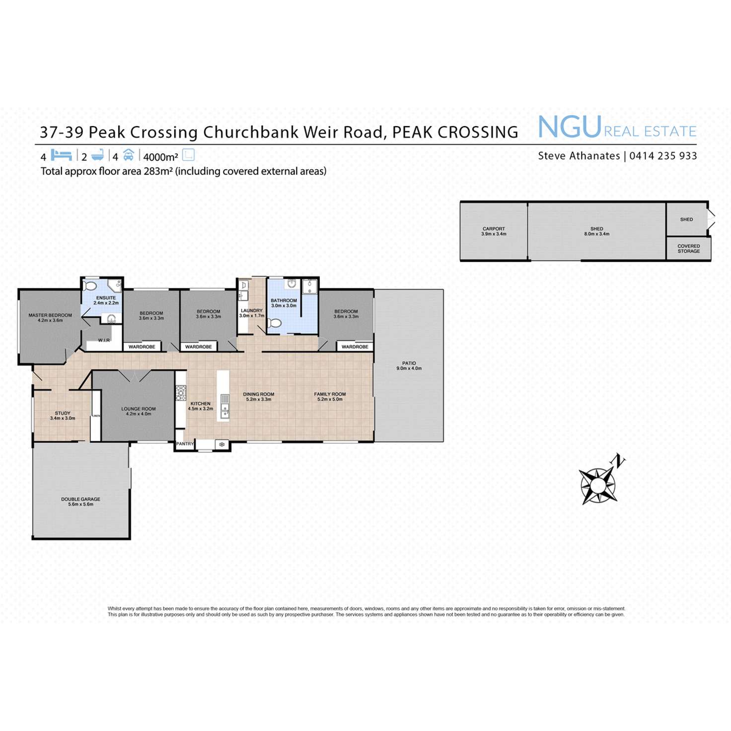 Floorplan of Homely house listing, 37-39 Peak Crossing Churchbank Weir Road, Peak Crossing QLD 4306