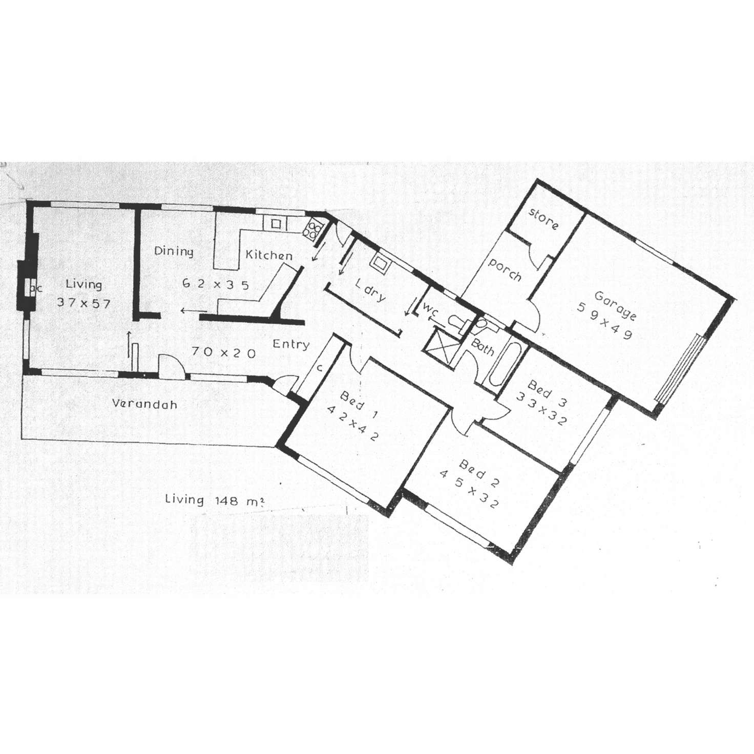 Floorplan of Homely house listing, 594 Torrens Valley Road, Gumeracha SA 5233