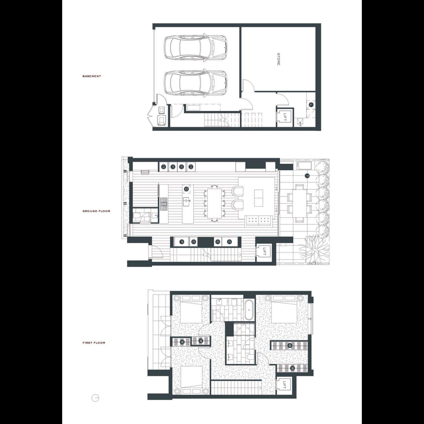 Floorplan of Homely townhouse listing, 6/2 Scott Grove, Glen Iris VIC 3146