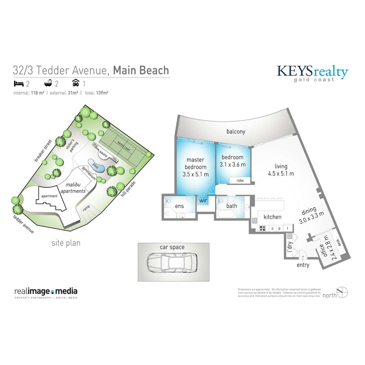 Floorplan of Homely apartment listing, 32/3 Tedder Avenue, Main Beach QLD 4217