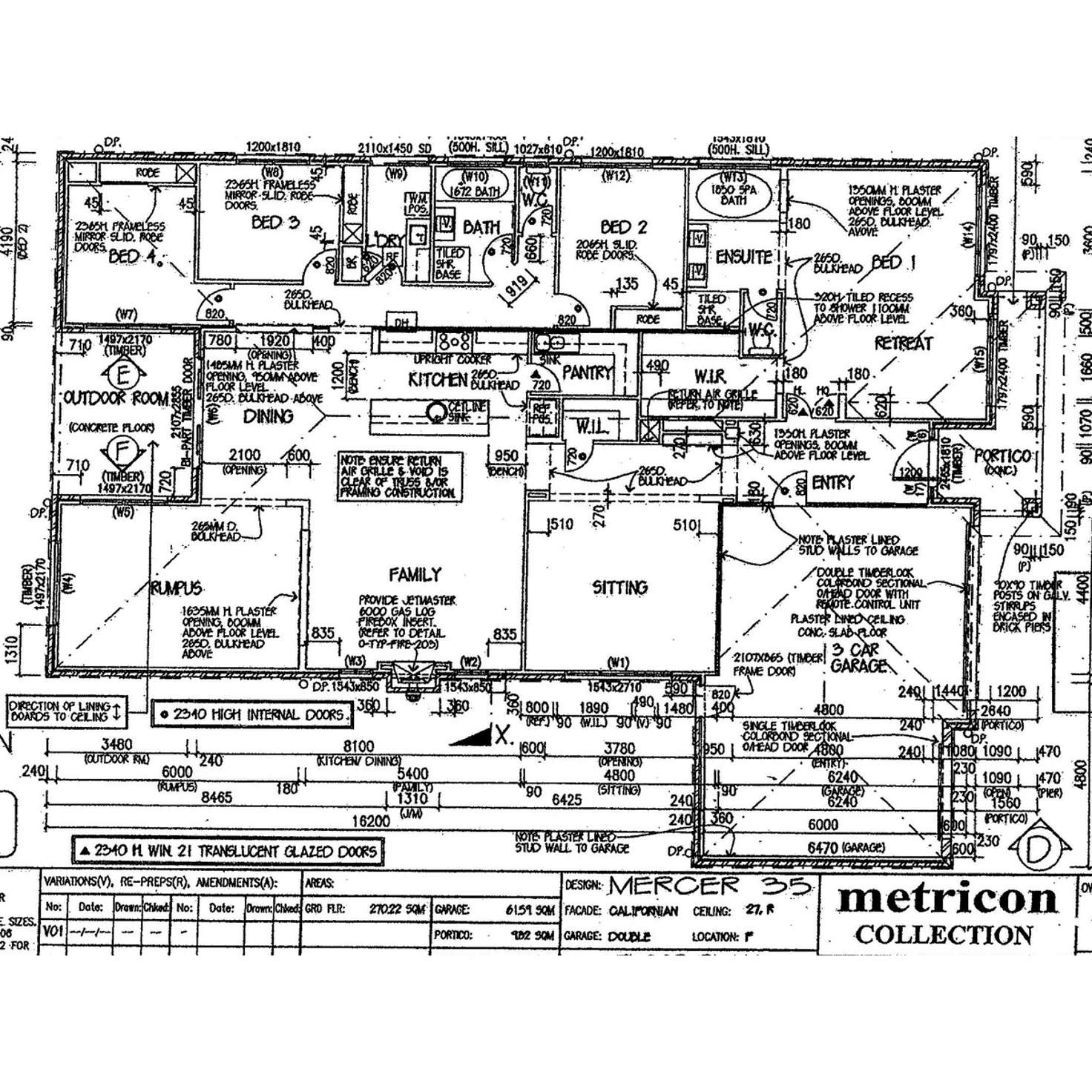 Floorplan of Homely house listing, 42 Woodland Grove, Waldara VIC 3678