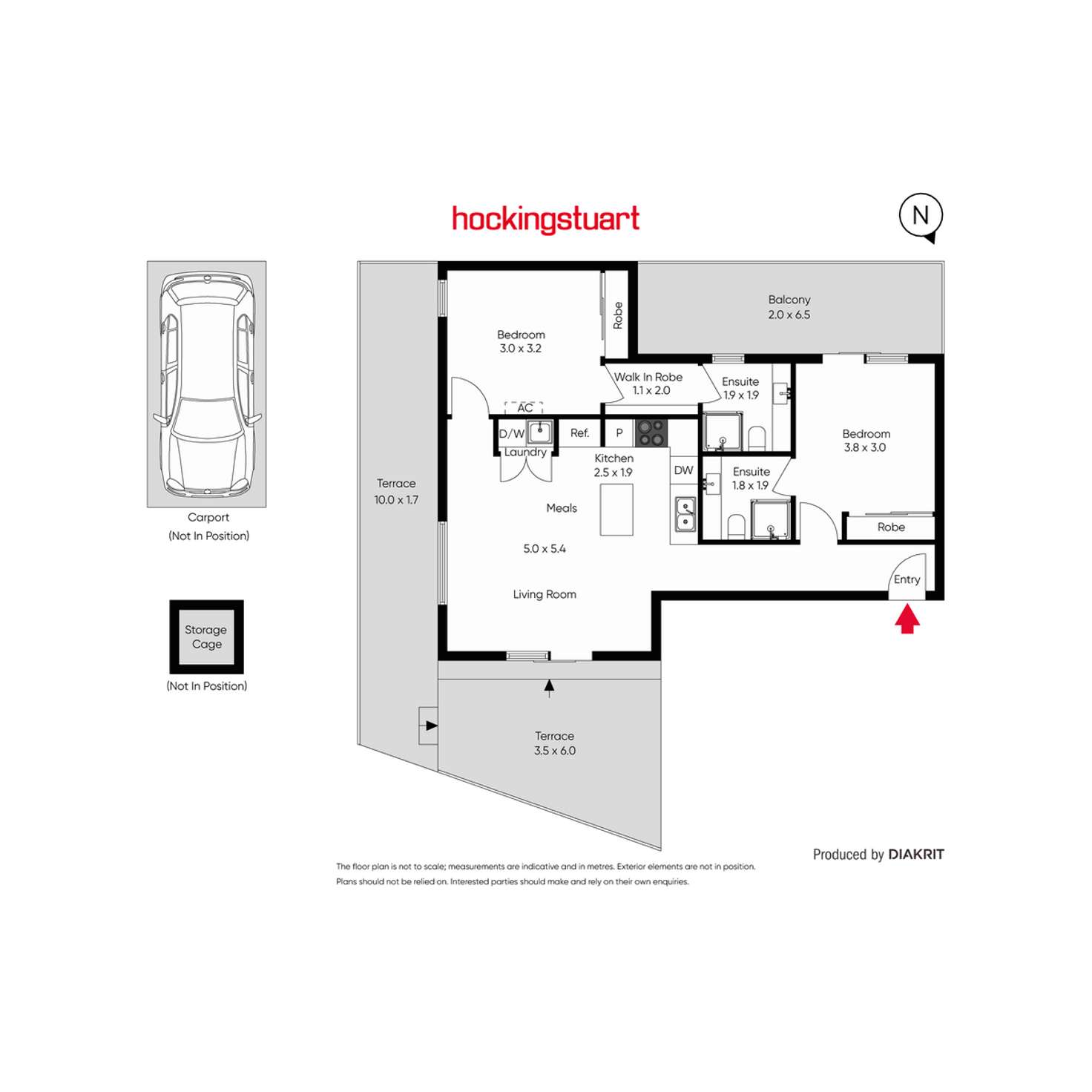 Floorplan of Homely apartment listing, 5/1072 Burke Road, Balwyn North VIC 3104