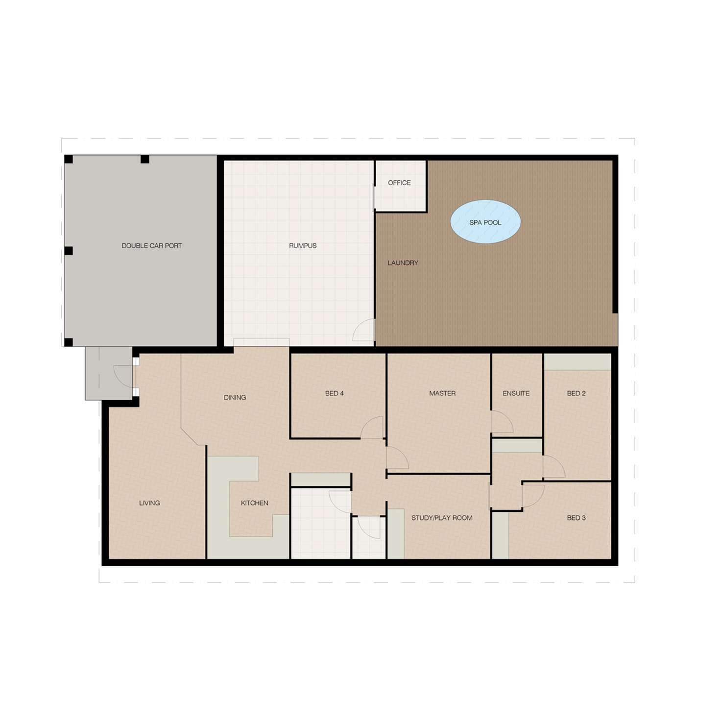 Floorplan of Homely house listing, 3 Duignan Street, Whitfield QLD 4870