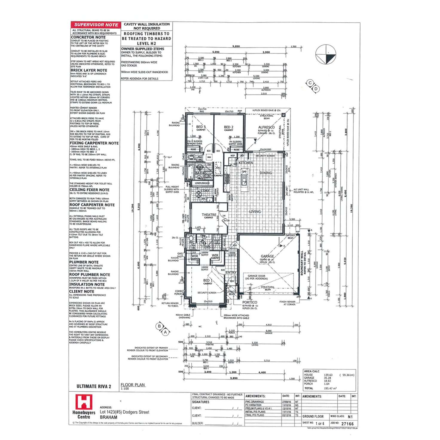 Floorplan of Homely house listing, 5 Dodgers Street, Brabham WA 6055